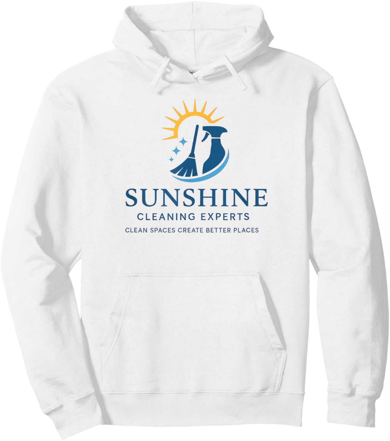 Sunshine Cleaning Experts Hoodie - Hoodie | White