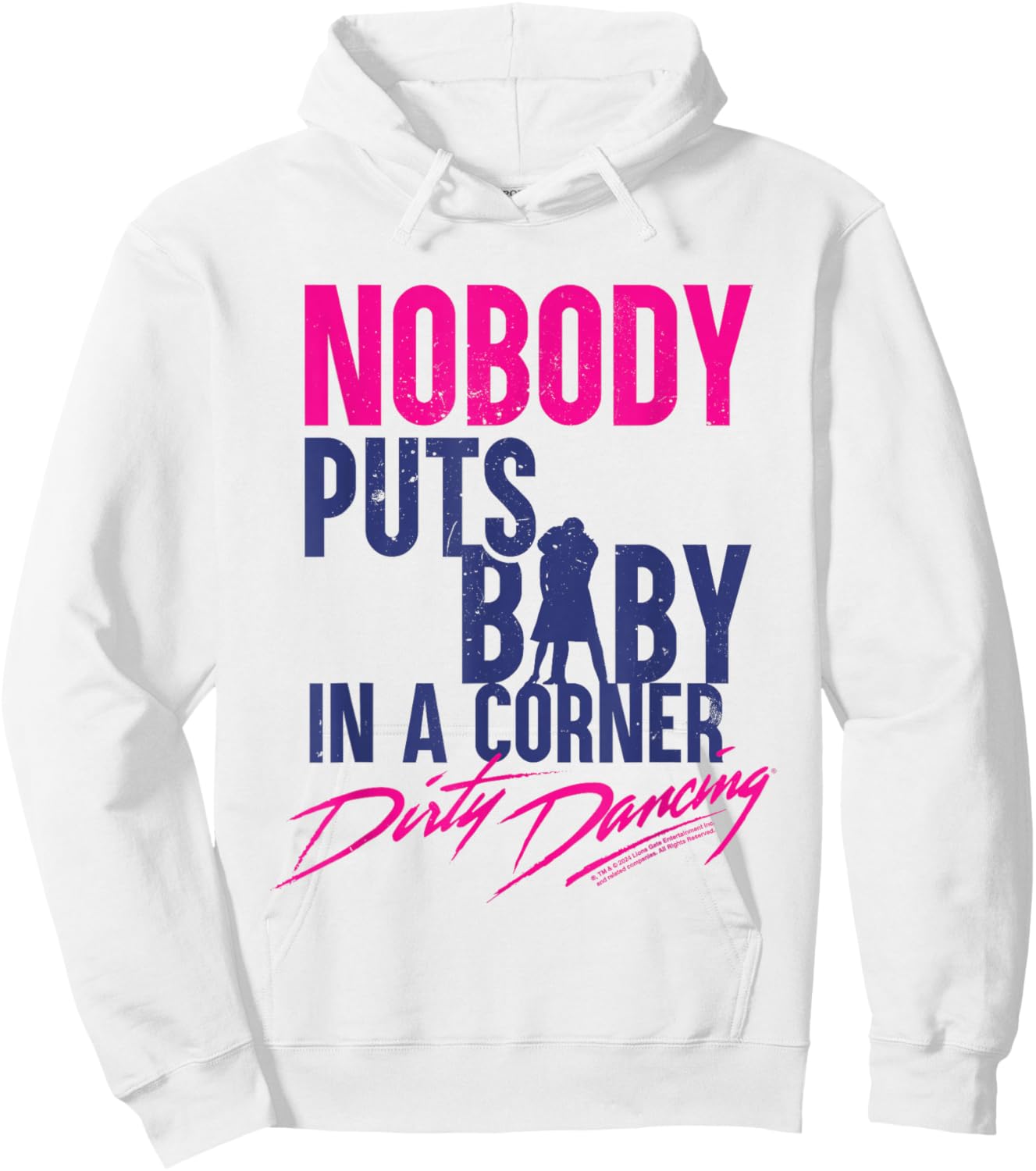 Nobody Puts Baby In A Corner Johnny Castle Quote , white, S Hoodie - Hoodie | White