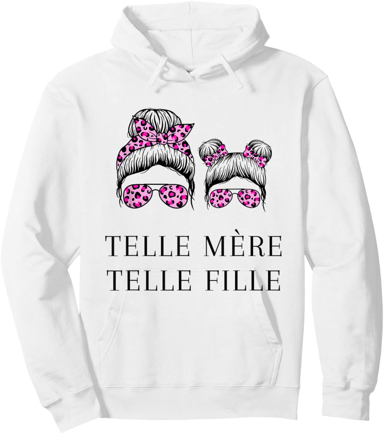 Such mother Such daughter Mom Happy Mother's Day Hoodie - Hoodie | White