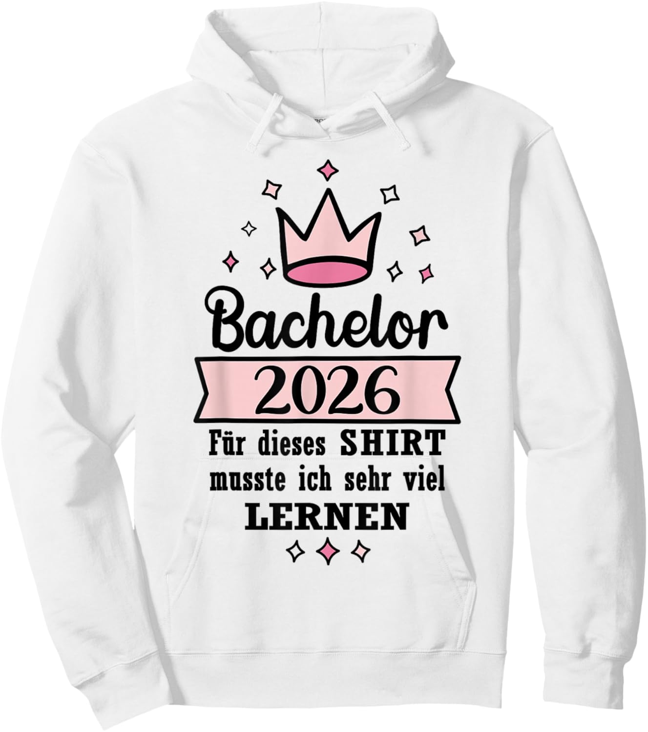 Bachelor Abschluss 2026 Hoodie - Hoodie | White