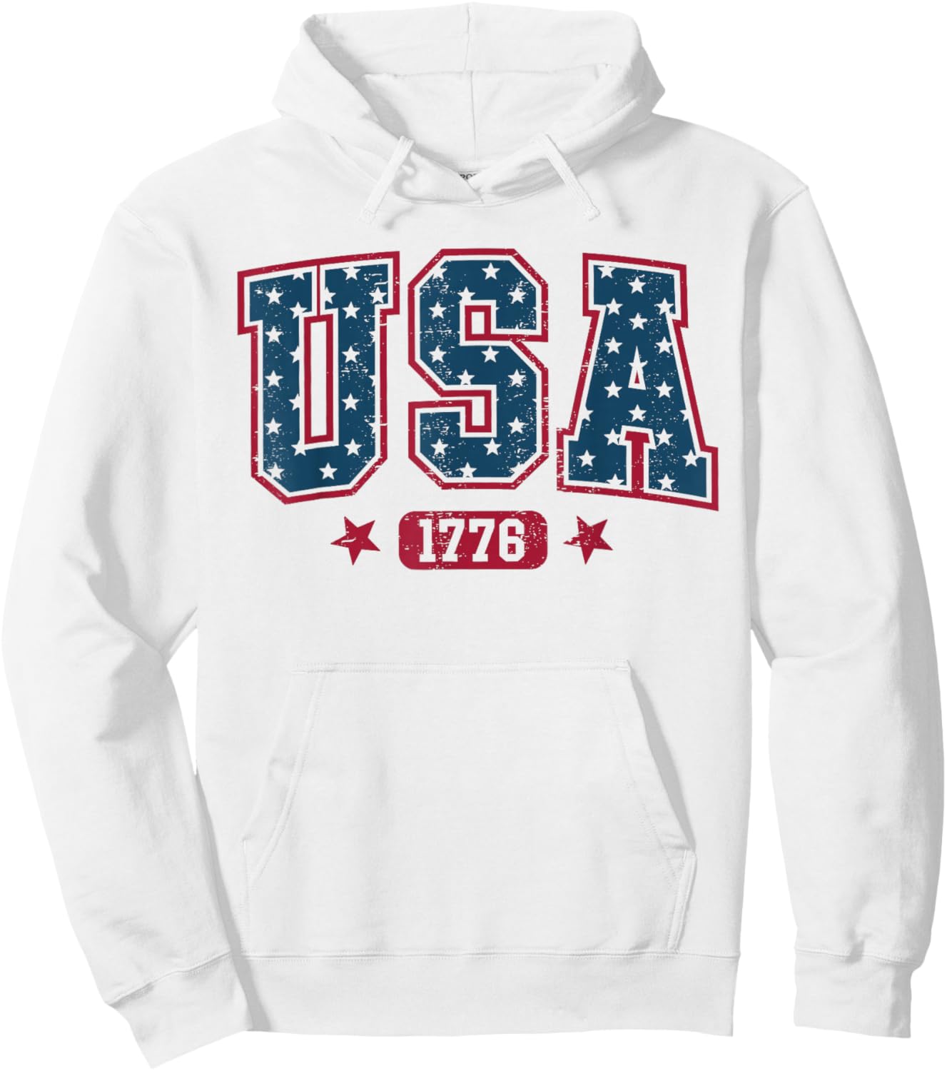 250 Anniversary USA Patriotic 250 Years American 4th of July Hoodie - Hoodie | White