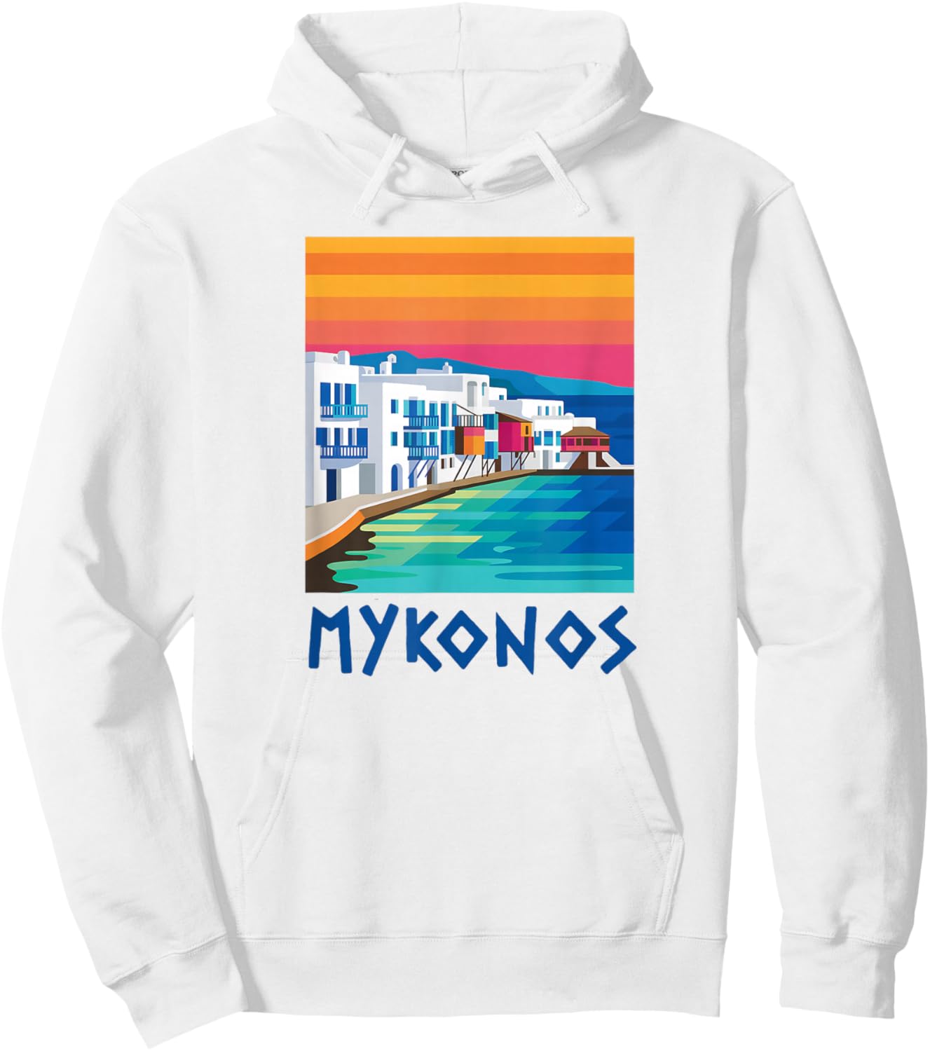 Mykonos Hoodie - Hoodie | White
