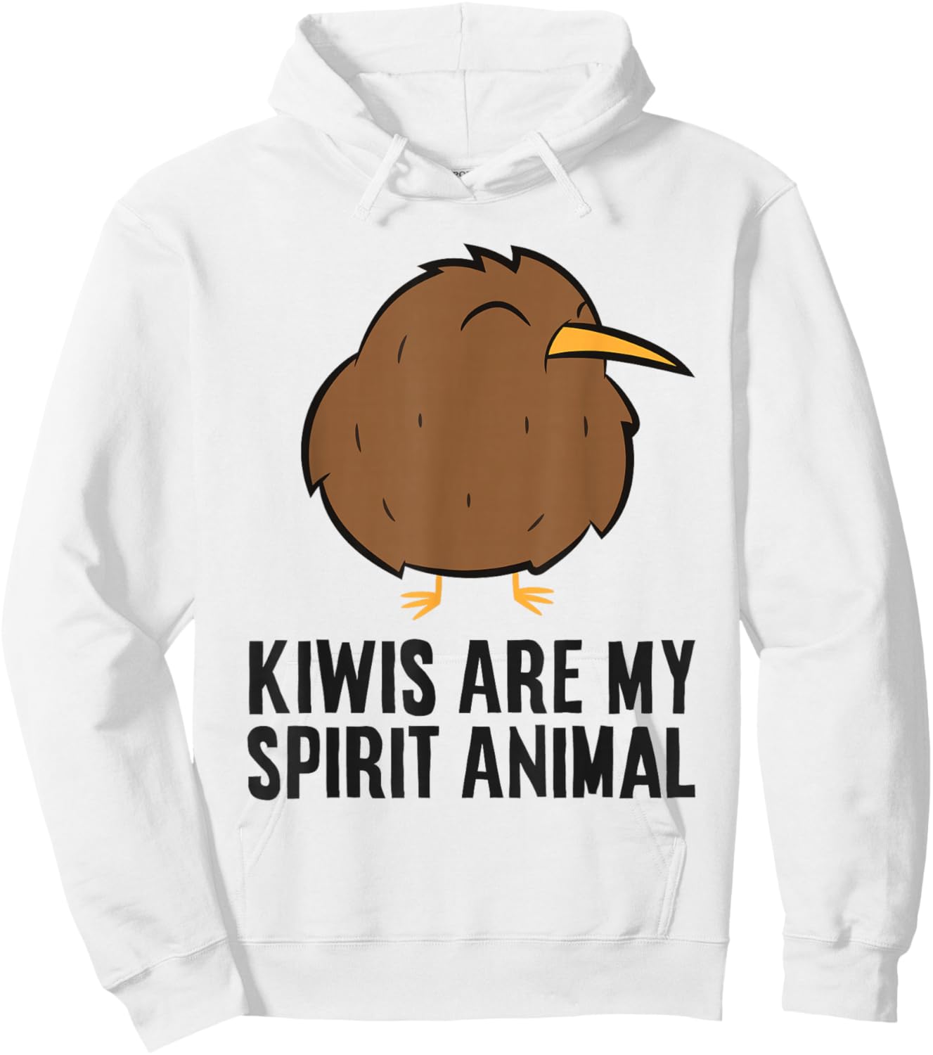 Kiwis Are My Spirit Animal Funny Kiwi Hoodie - Hoodie | White