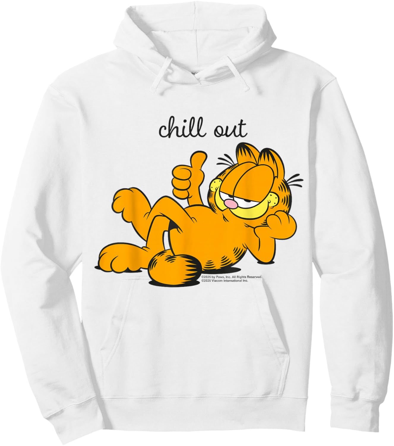 Garfield - Relax , black, S Hoodie - Hoodie | White