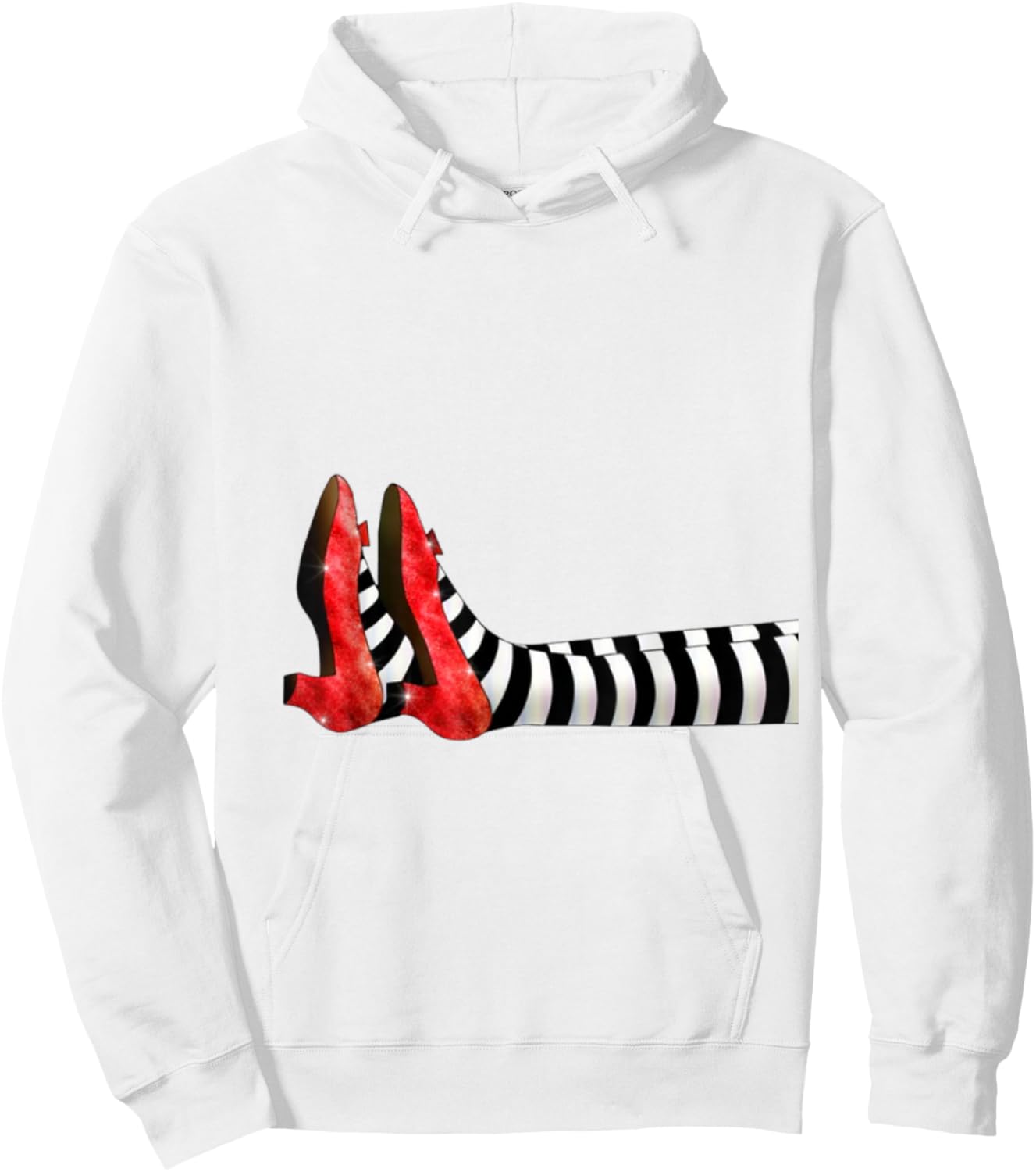 Witches Legs Hoodie - Hoodie | White
