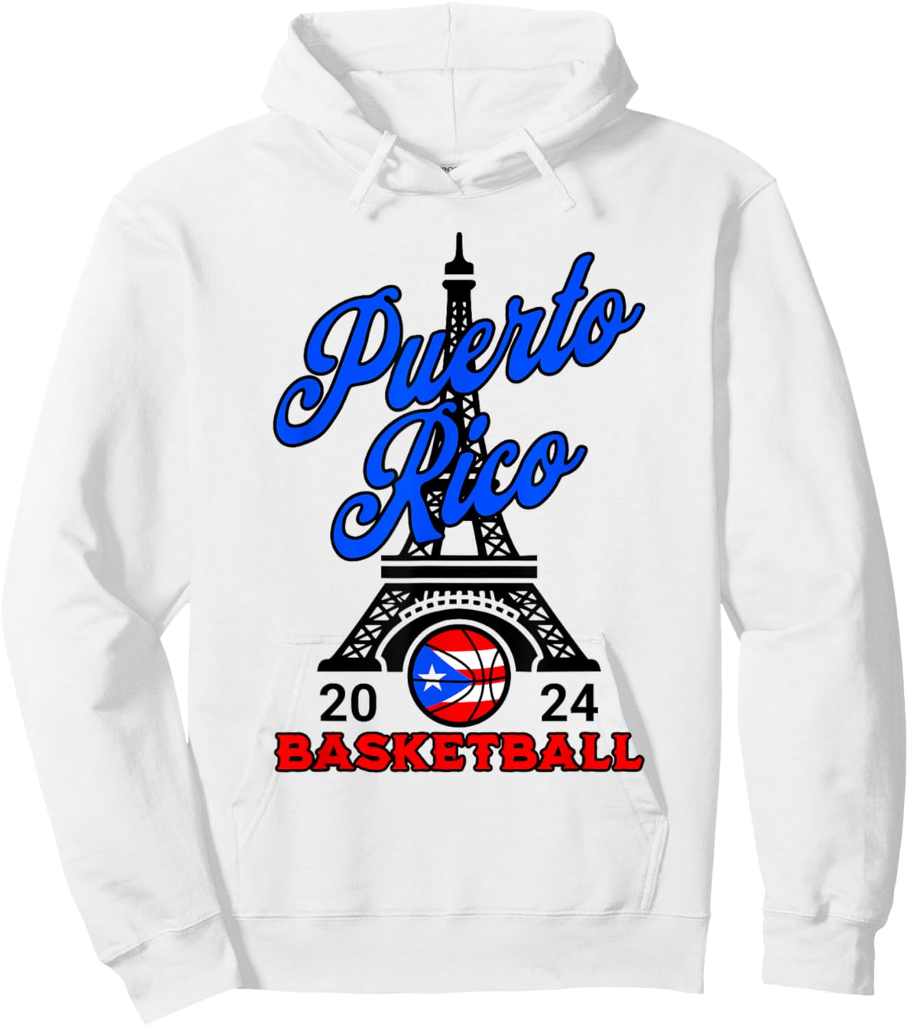 Puerto Rican Pride Basketball Sport Puerto Rico Flag Boricua Hoodie - Hoodie | White