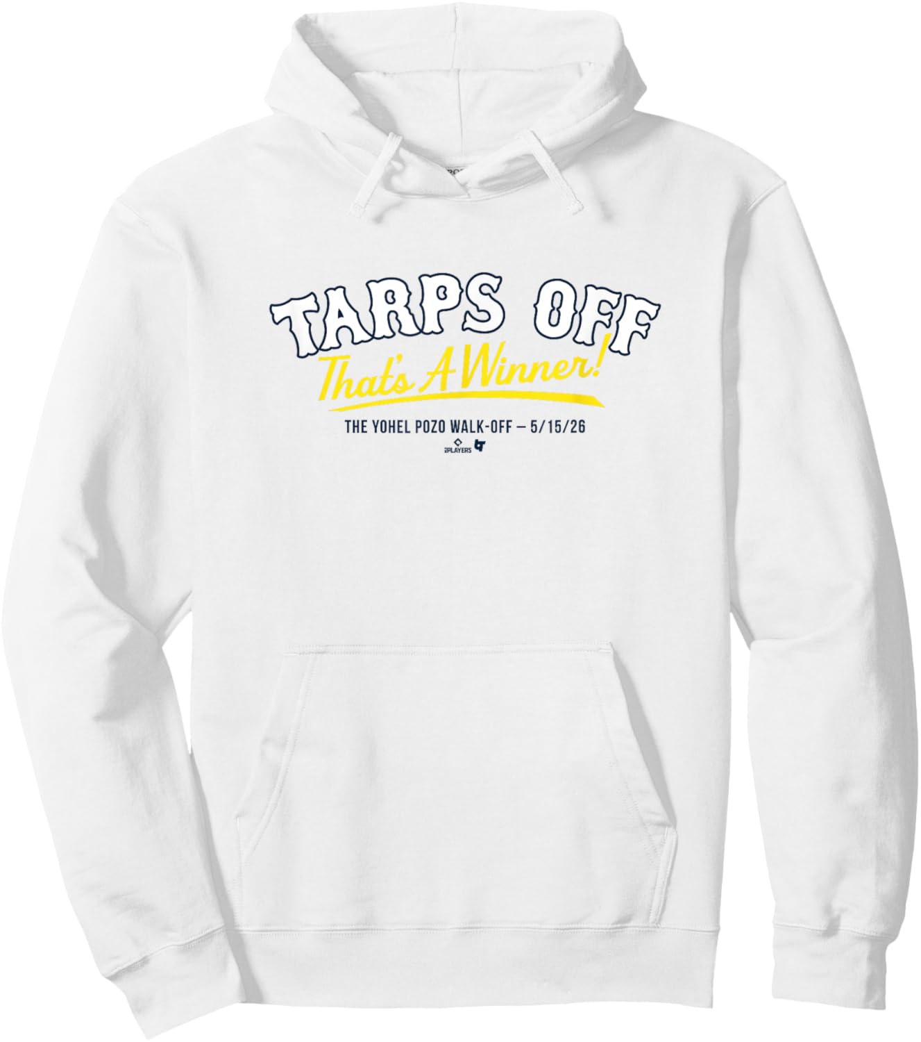 Yohel Pozo -The Tarps Off Walk-Off - St. Louis Baseball Hoodie - Hoodie | White