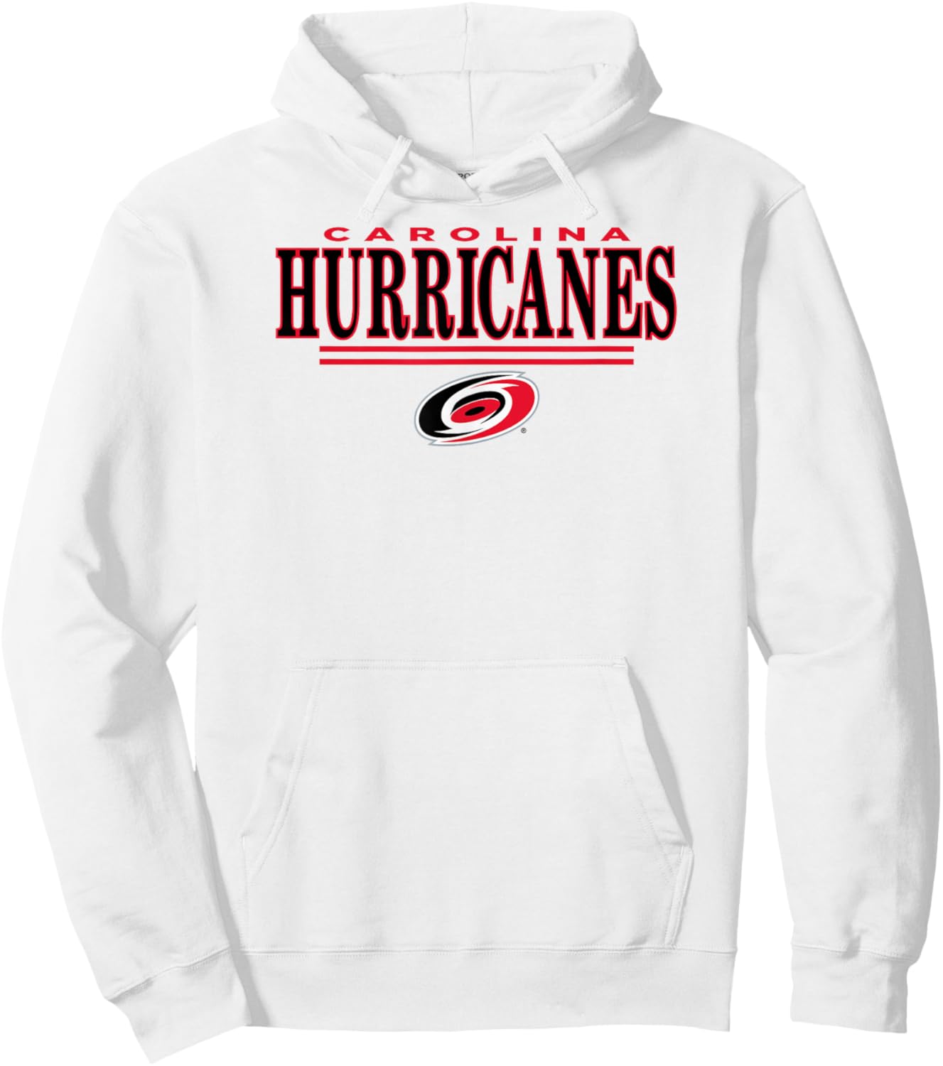 Carolina Hurricanes Regalia Gray NHL Officially Licensed Hoodie - Hoodie | White