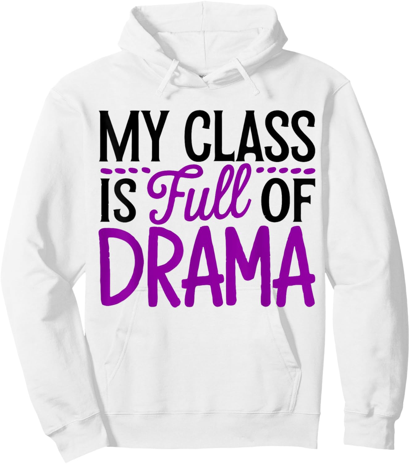 Drama Teacher Theater Instructor Acting Class Hoodie - Hoodie | White
