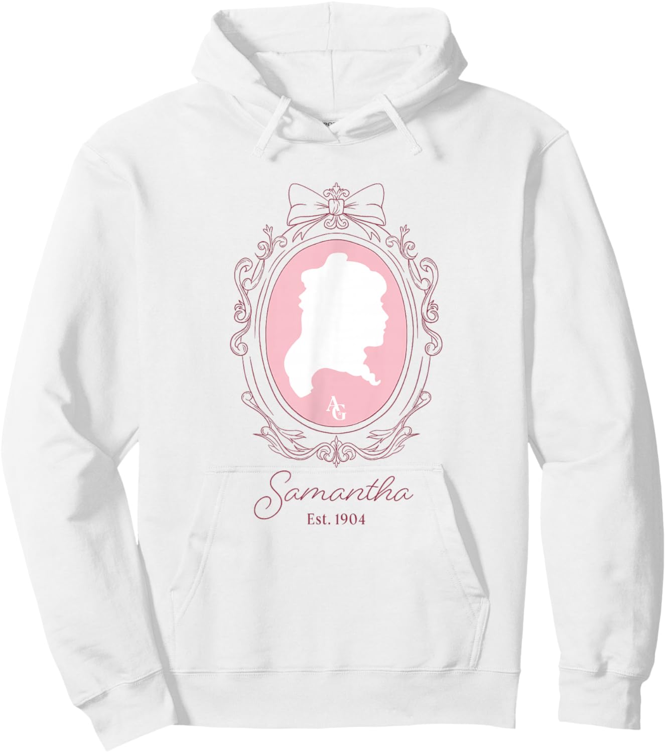 American Girl - Samantha Portrait Hoodie - Hoodie | White