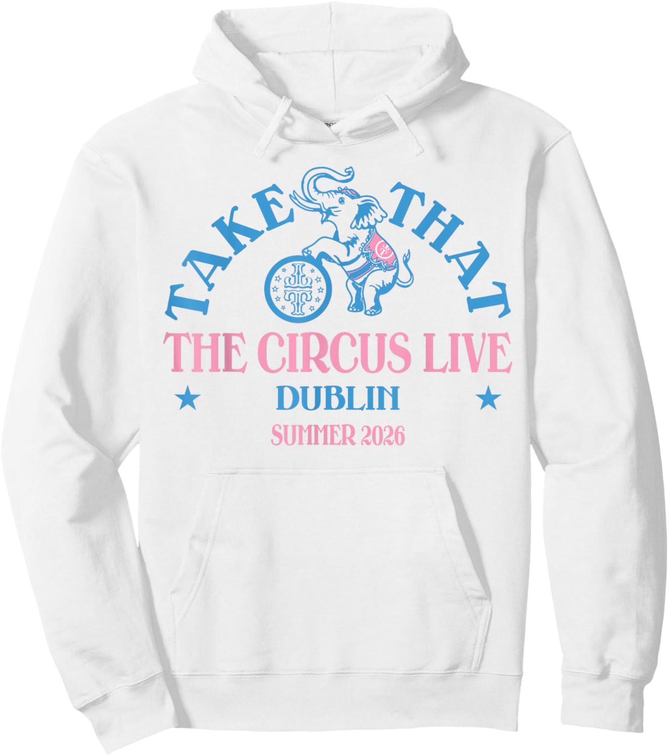 Take that The Circus Live Dublin Hoodie - Hoodie | White