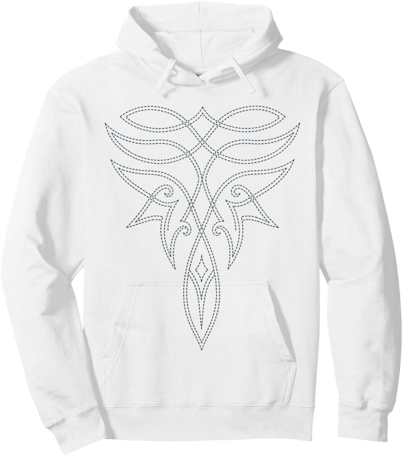 Western Cowboy Boot Stitch Cowgirl Country Rodeo Graphic Hoodie - Hoodie | White