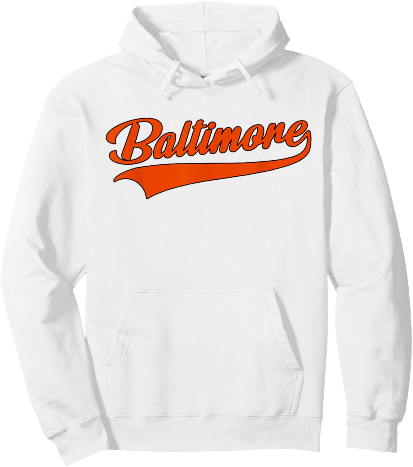 Baltimore - Throwback Design - Classic Hoodie - Hoodie | White