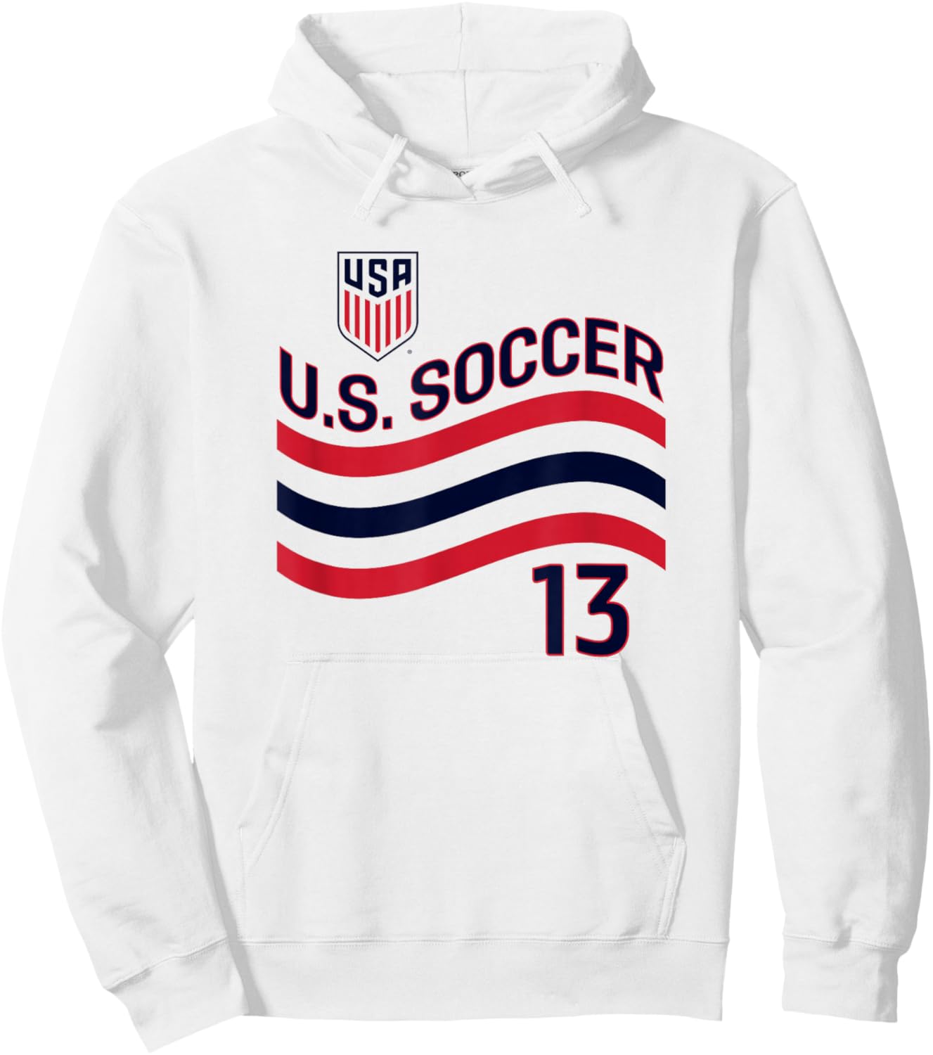 Tim Ream 13 White USMNT Officially Licensed Hoodie - Hoodie | White