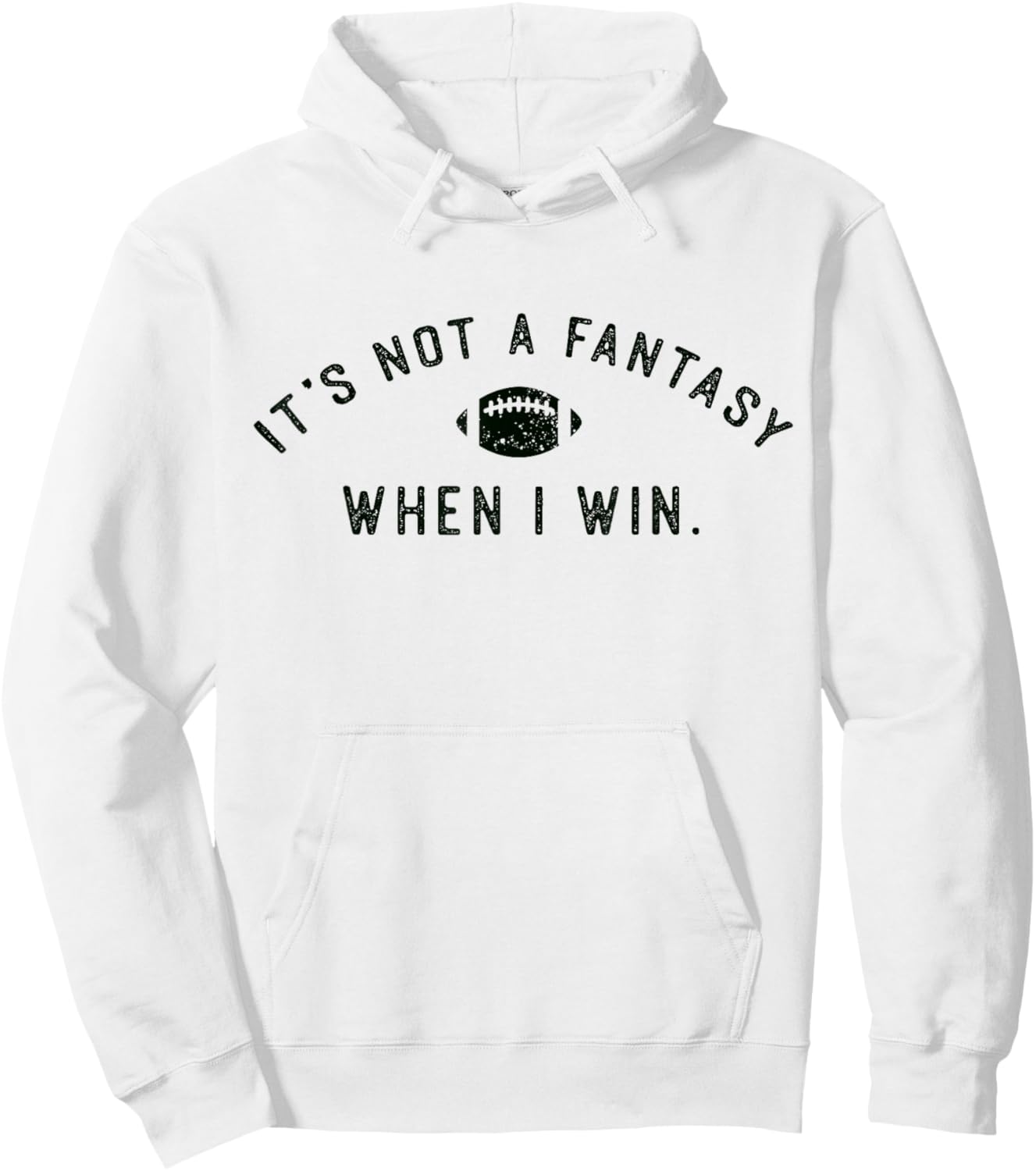 Fantasy Football Funny Draft Night Outfit Fan Sunday Funday Hoodie - Hoodie | White