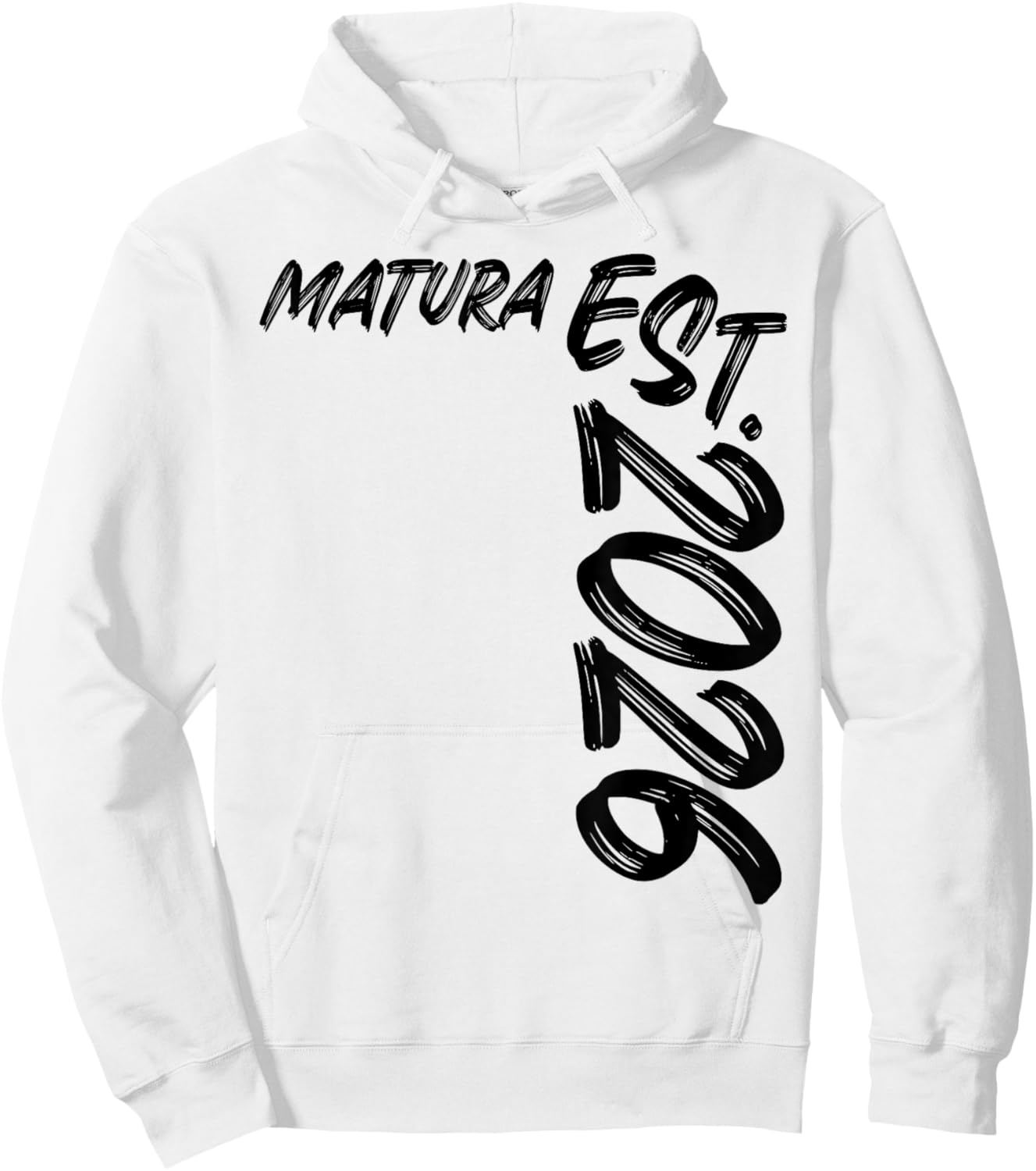 Matura Est. 2026 Abschluss Bestanden Maturant Schulabschluss Hoodie - Hoodie | White