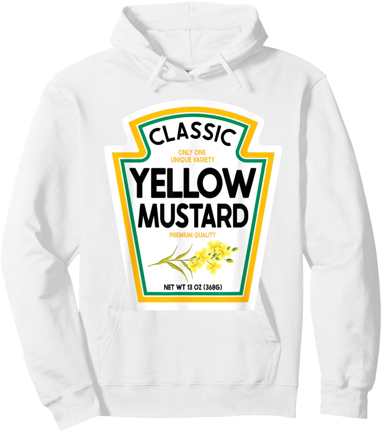 Mustard Halloween 2024 Costume Family Matching Ketchup Sauce Hoodie - Hoodie | White