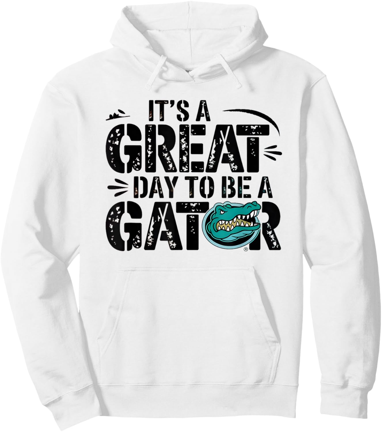 It is a great day to be a gator Funny Design Hoodie - Hoodie | White