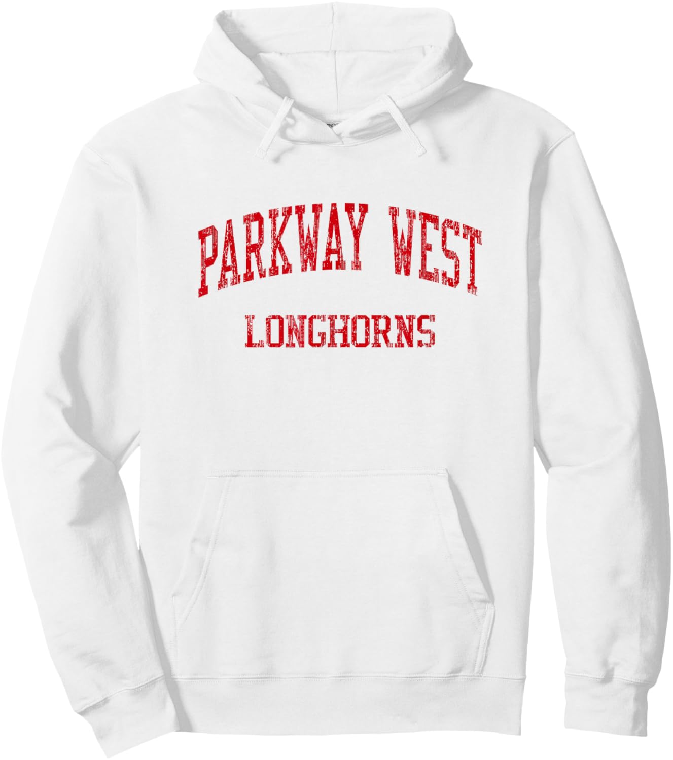 Parkway West High School HS Ballwin MO Vintage Sports Hoodie - Hoodie | White
