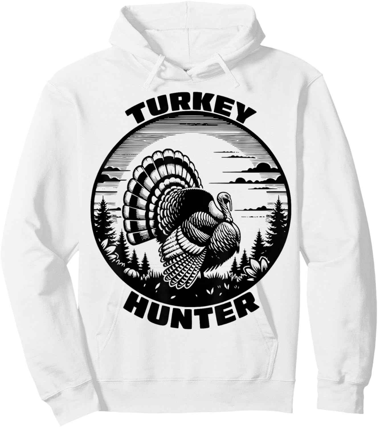 Turkey Hunter Funny Turkey Hunting Season Men Women Kids Hoodie - Hoodie | White