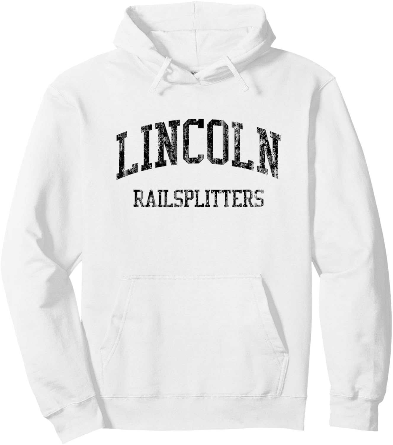 Lincoln High School HS Philadelphia PA Vintage Sports Hoodie - Hoodie | White