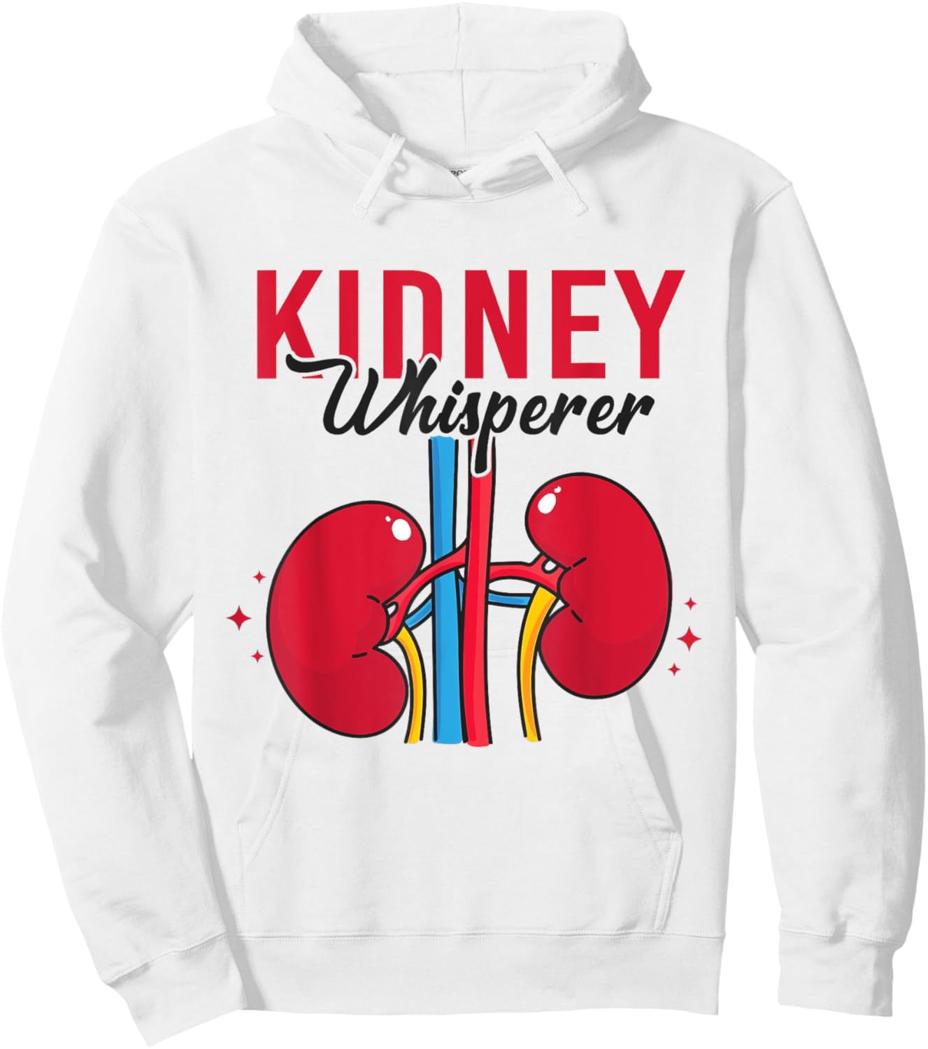 Kidney Whisperer Funny Dialysis Technician Nephrology Nurse Hoodie - Hoodie | White