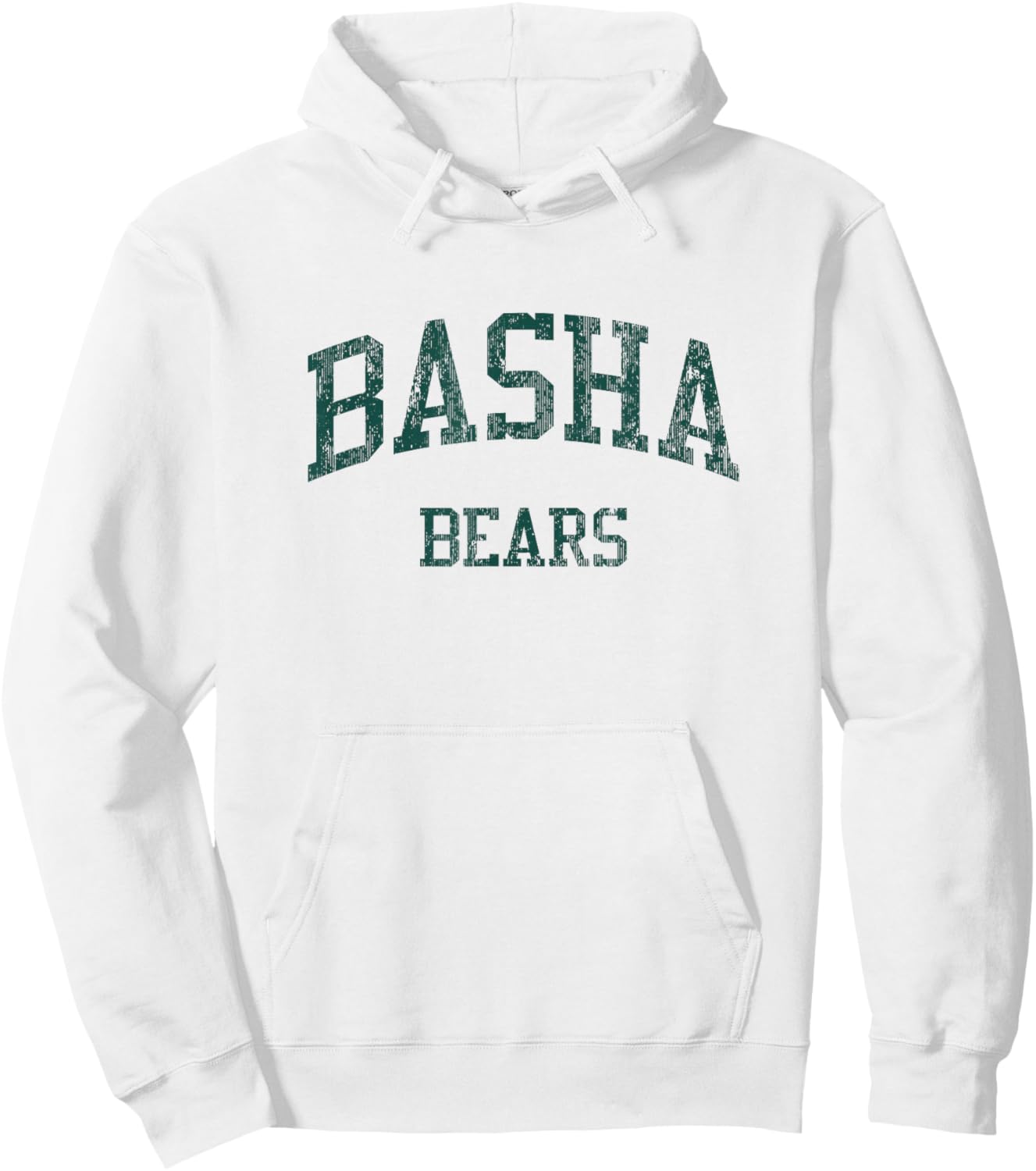 Basha High School HS Chandler AZ Vintage Sports Hoodie - Hoodie | White