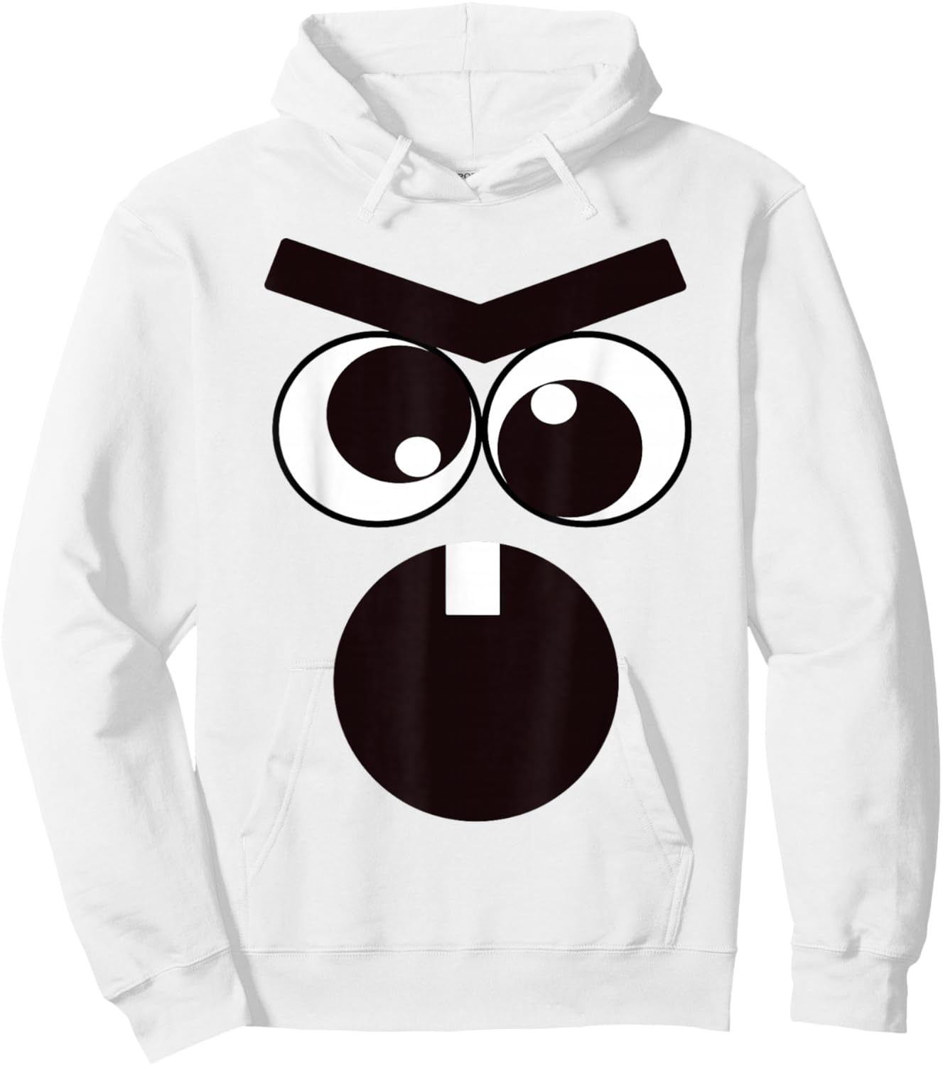 Creepy Carrots Face Halloween costume Kids Hoodie - Hoodie | White