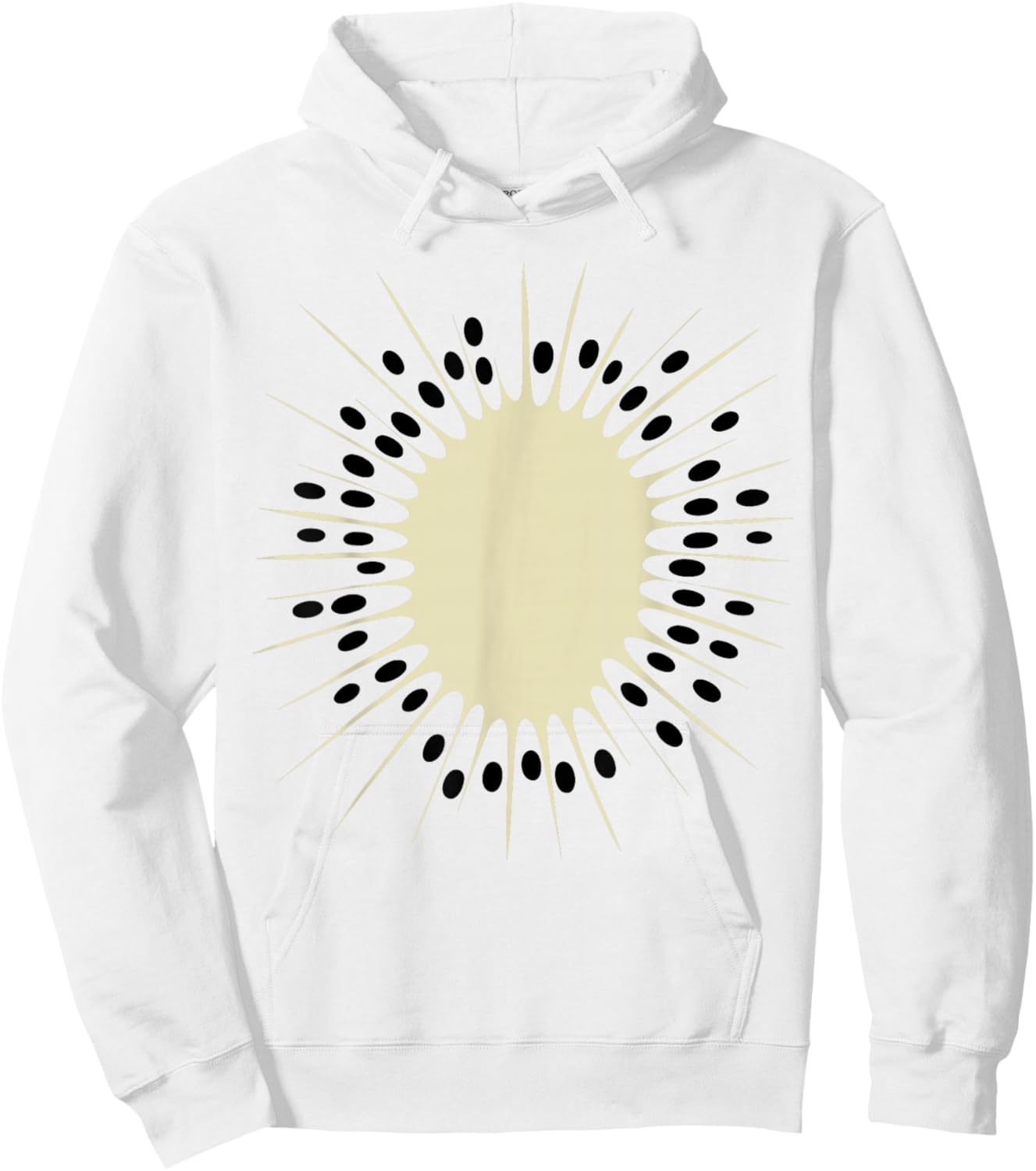 Kiwi Shirt Adult Men Women Children Fruit Green Kiwi Costume Hoodie - Hoodie | White