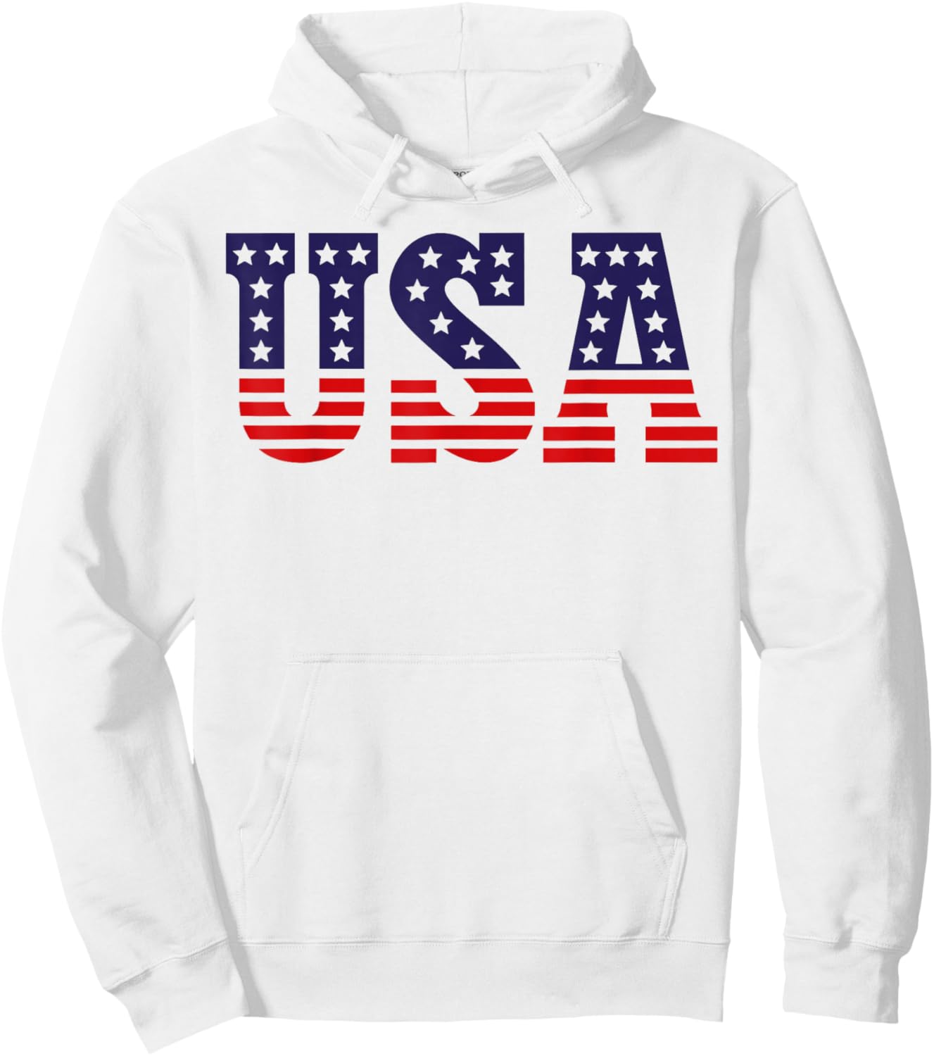 USA Shirt US Flag 4th Of July Patriotic Family Matching Hoodie - Hoodie | White