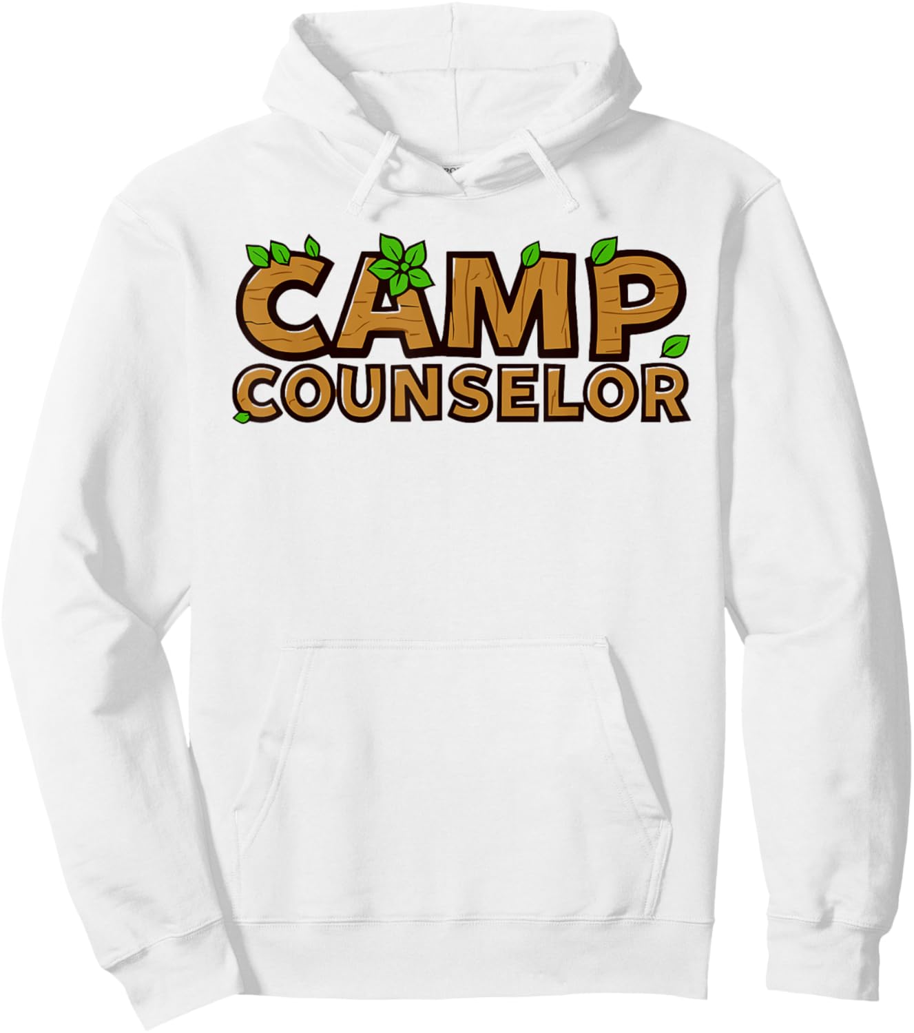 Funny Camp Counselor T Shirt for Summer Adventures Hoodie - Hoodie | White