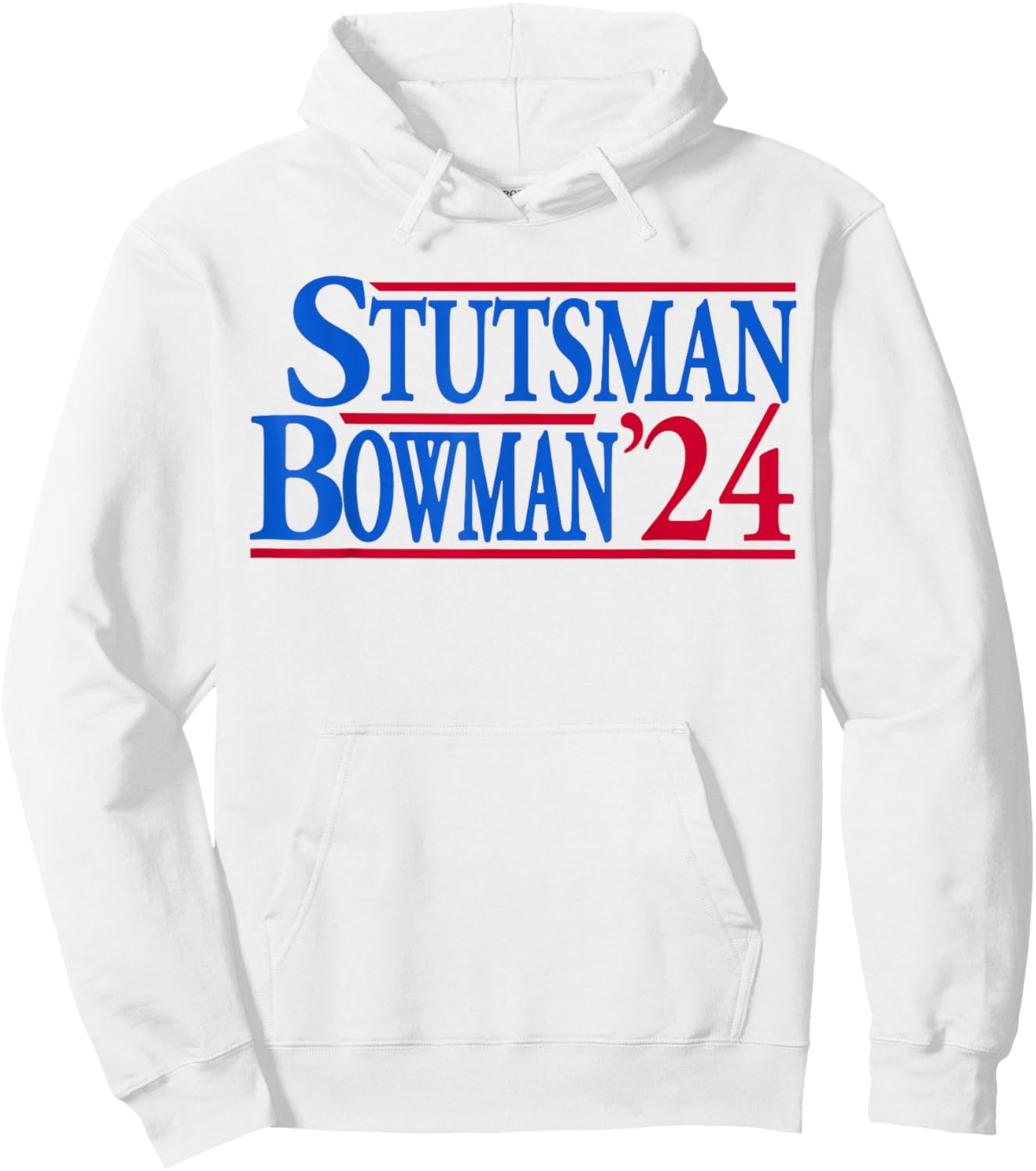 Stutzman Bowman '24 Stutsman Bowman '24 Hoodie - Hoodie | White