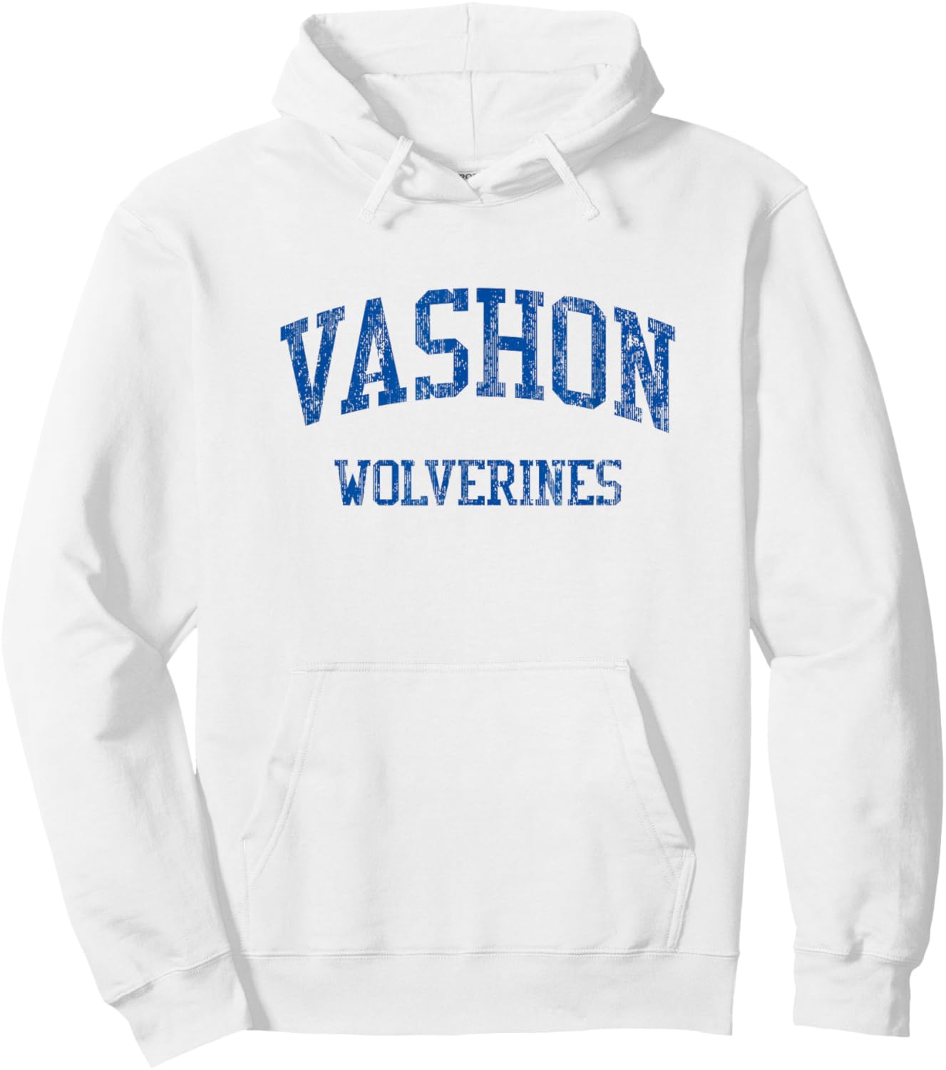 Vashon High School HS St Louis MO Vintage Sports Hoodie - Hoodie | White