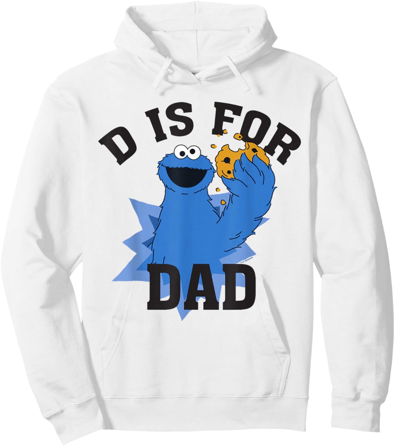 Sesame Street Father's Day D is for Dad Hoodie - Hoodie | White