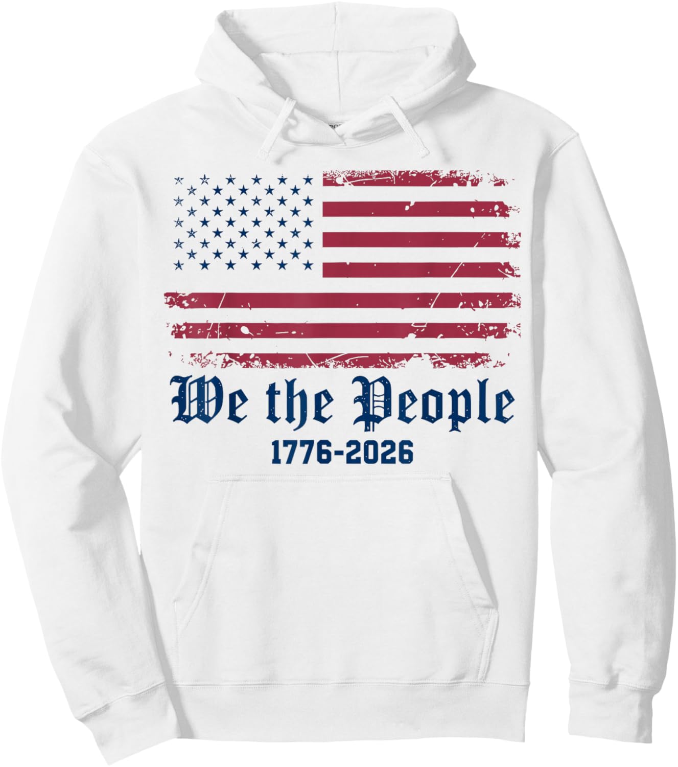We The People 250th Anniversary July 4th Hoodie - Hoodie | White