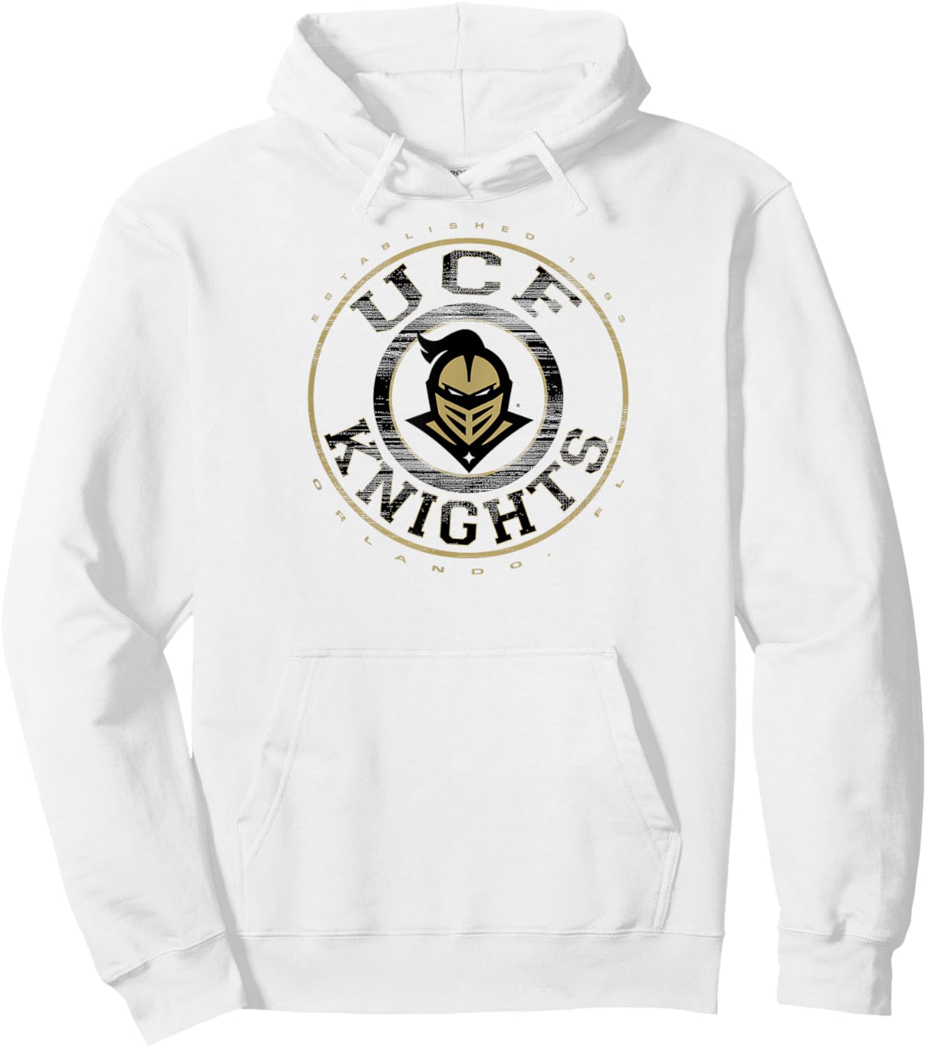 Central Florida Golden Knights Showtime White Hoodie - Hoodie | White