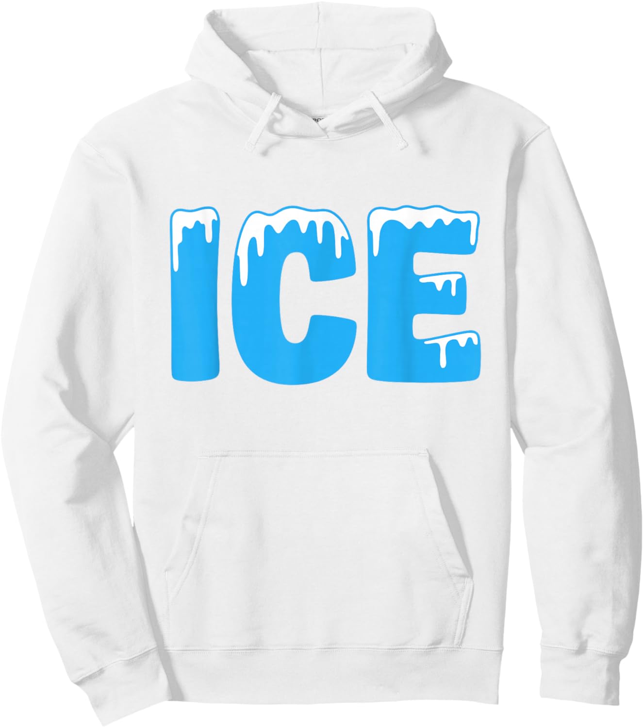 Ice Costume Halloween Hoodie - Hoodie | White