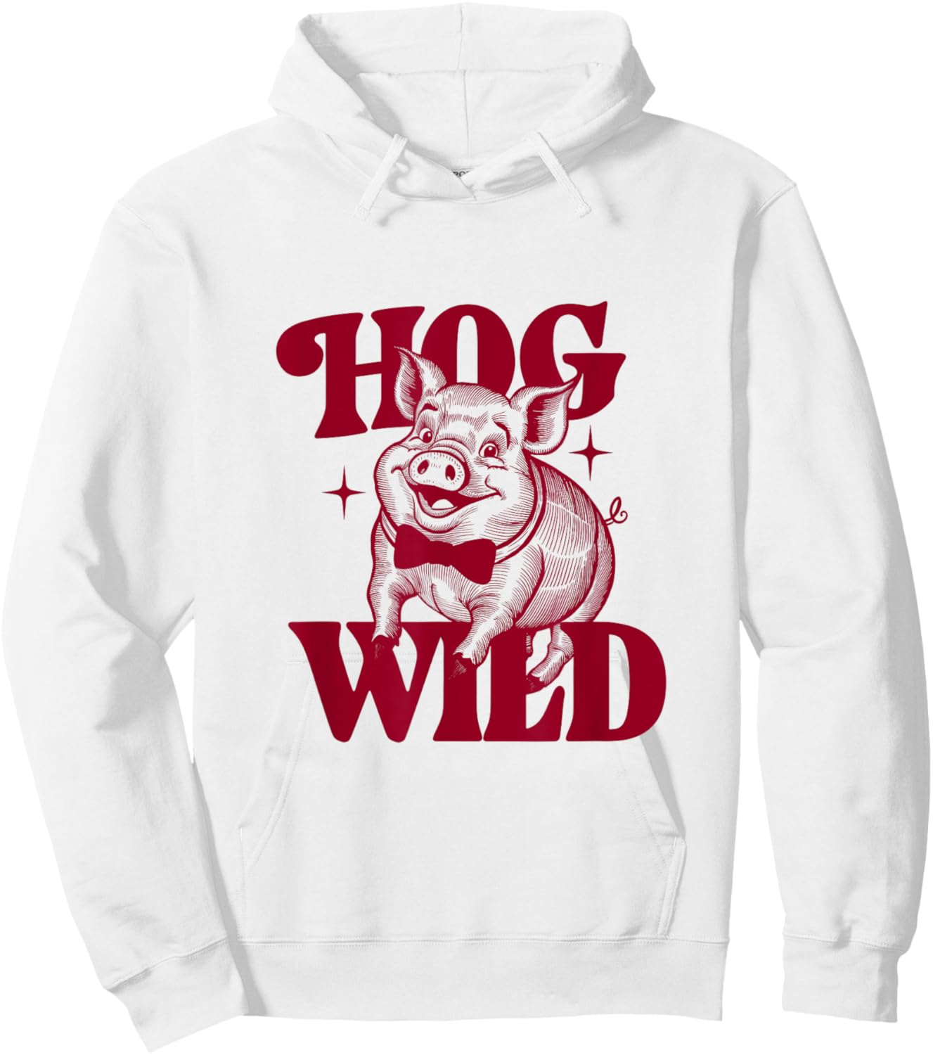 Sarcastic Pig Hoodie - Hoodie | White
