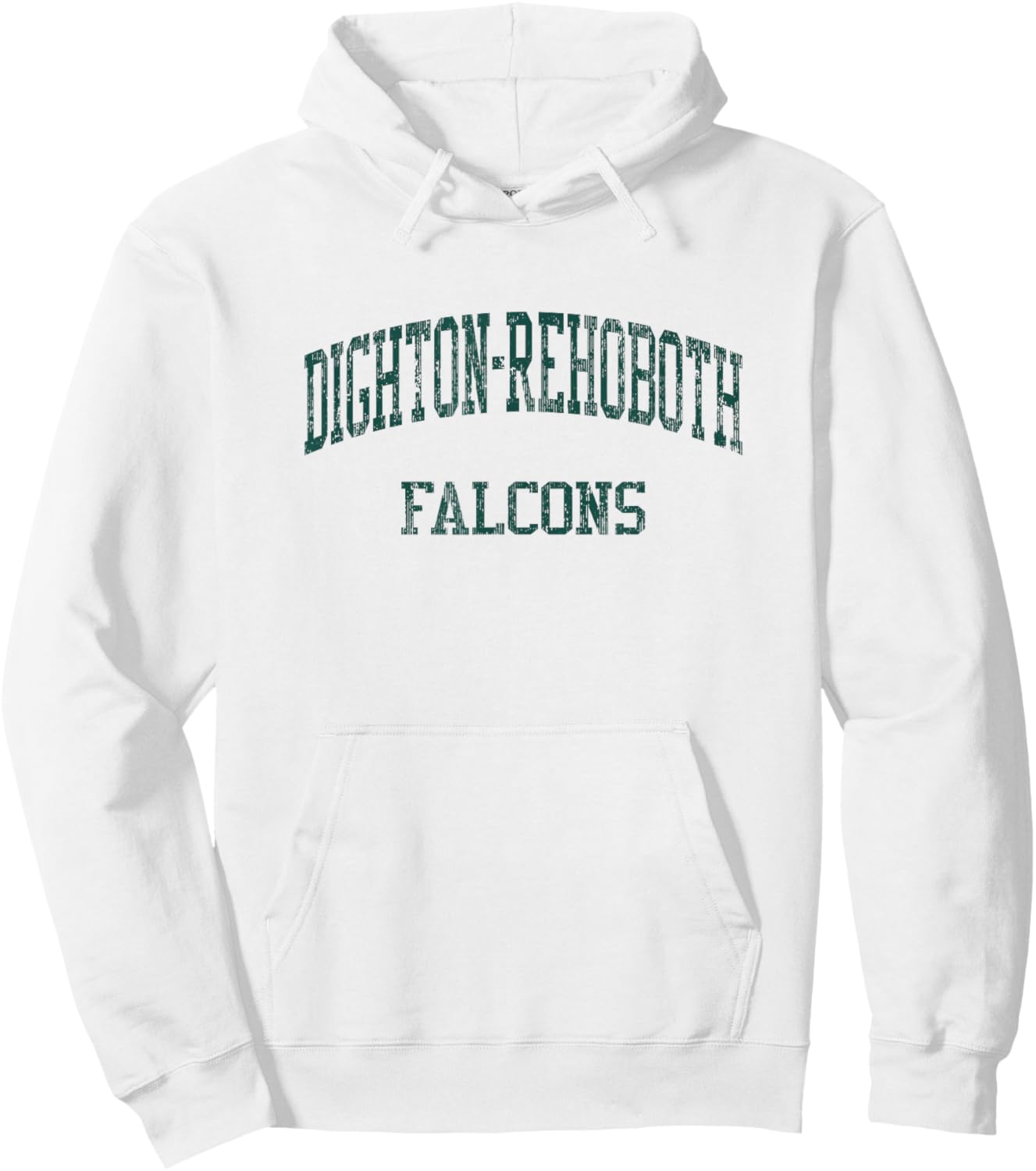 Dighton-Rehoboth High School HS North Dighton MA Vintage SPO Hoodie - Hoodie | White