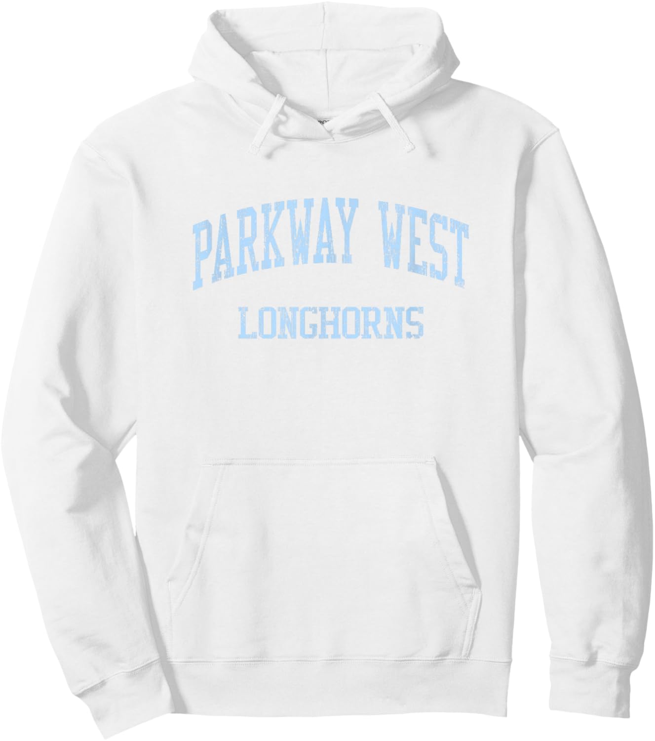 Parkway West High School HS Ballwin MO Vintage Sports Hoodie - Hoodie | White