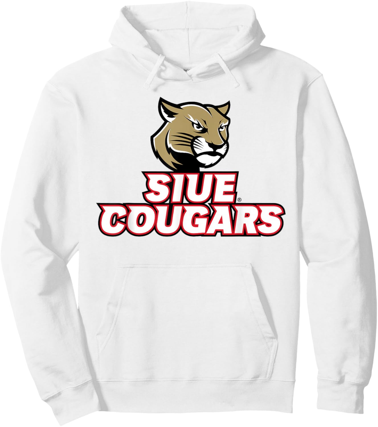 Southern Illinois Edwardsville Cougars Sportsmanship Red Hoodie - Hoodie | White