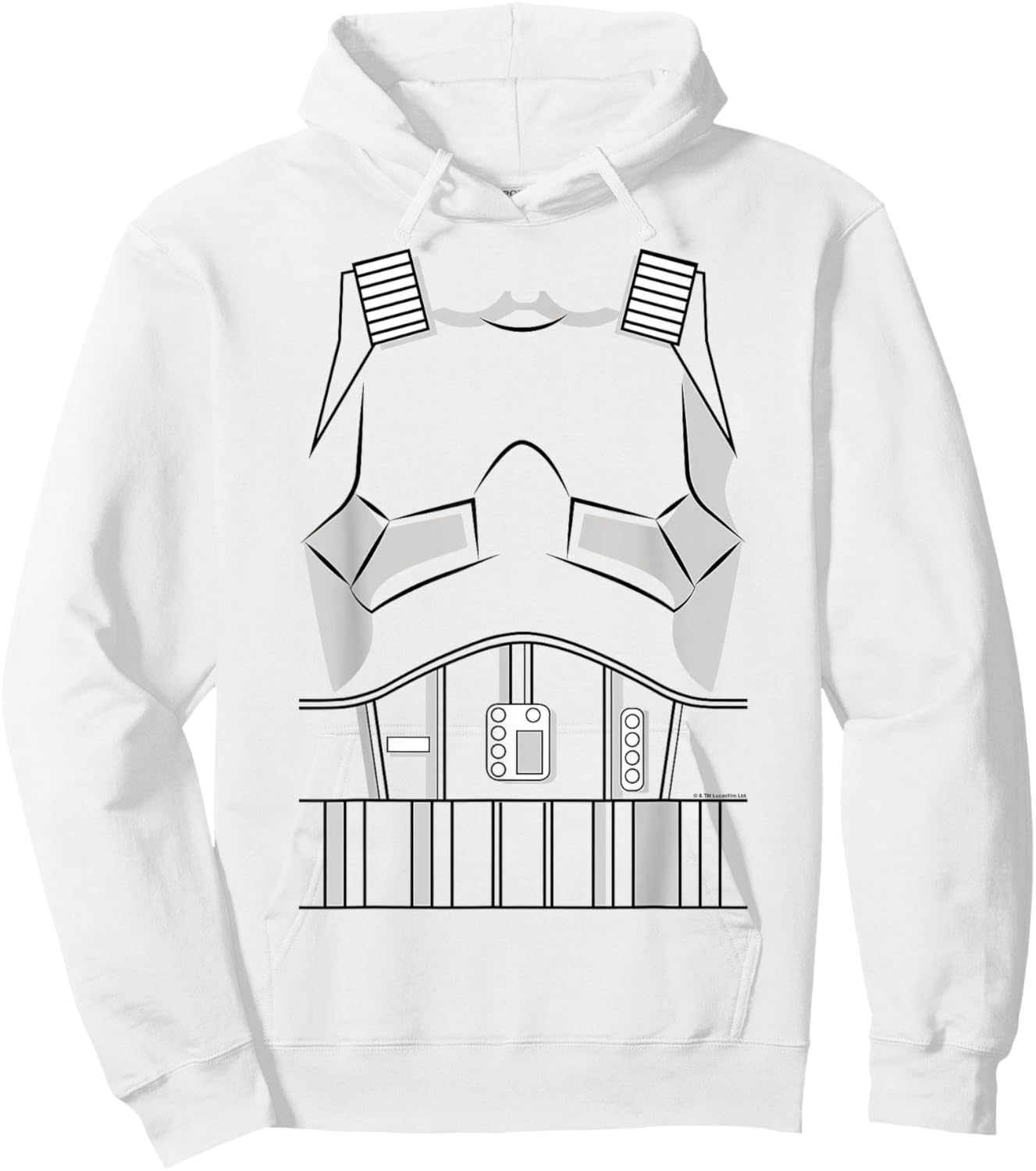 Stormtrooper Costume Hoodie - Hoodie | White