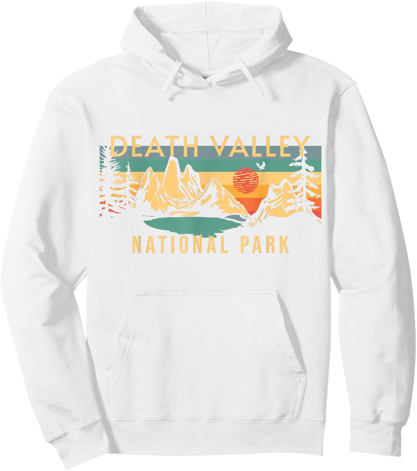 Death Valley National Park Hoodie - Hoodie | White
