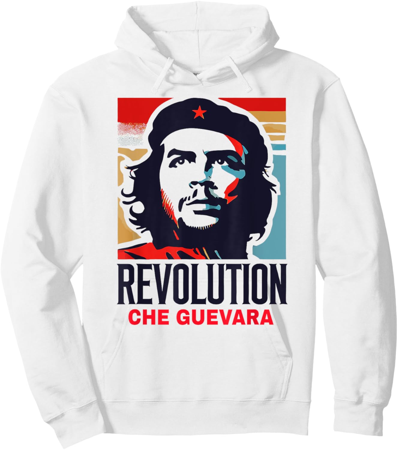 Che Guevara Rebel Signature Guerrilla Icon Revolution Hoodie - Hoodie | White