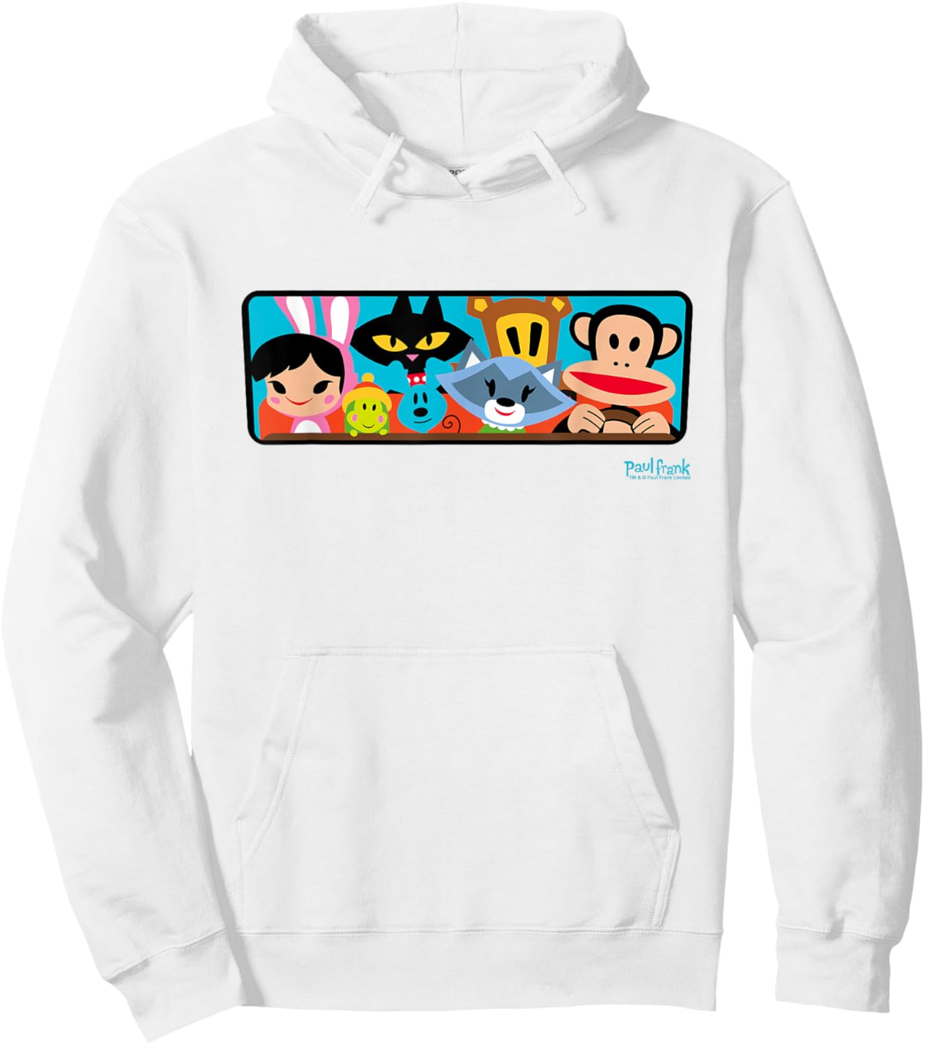 Paul Frank Julius fährt die Bande Hoodie - Hoodie | White