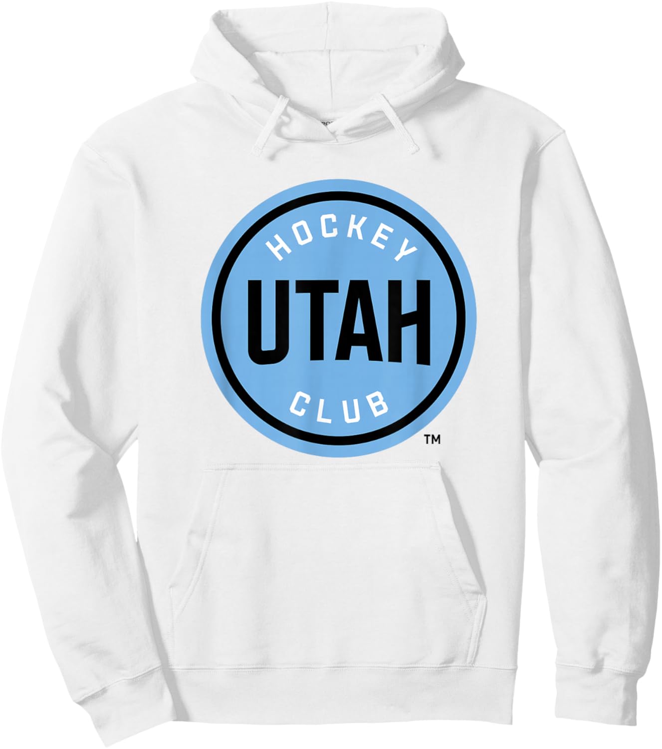 Utah Hockey Club Icon Gray Officially Licensed Hoodie - Hoodie | White