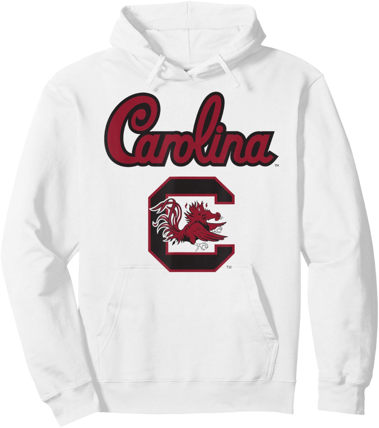 South Carolina Gamecocks Classic White Officially Licensed Hoodie - Hoodie | White