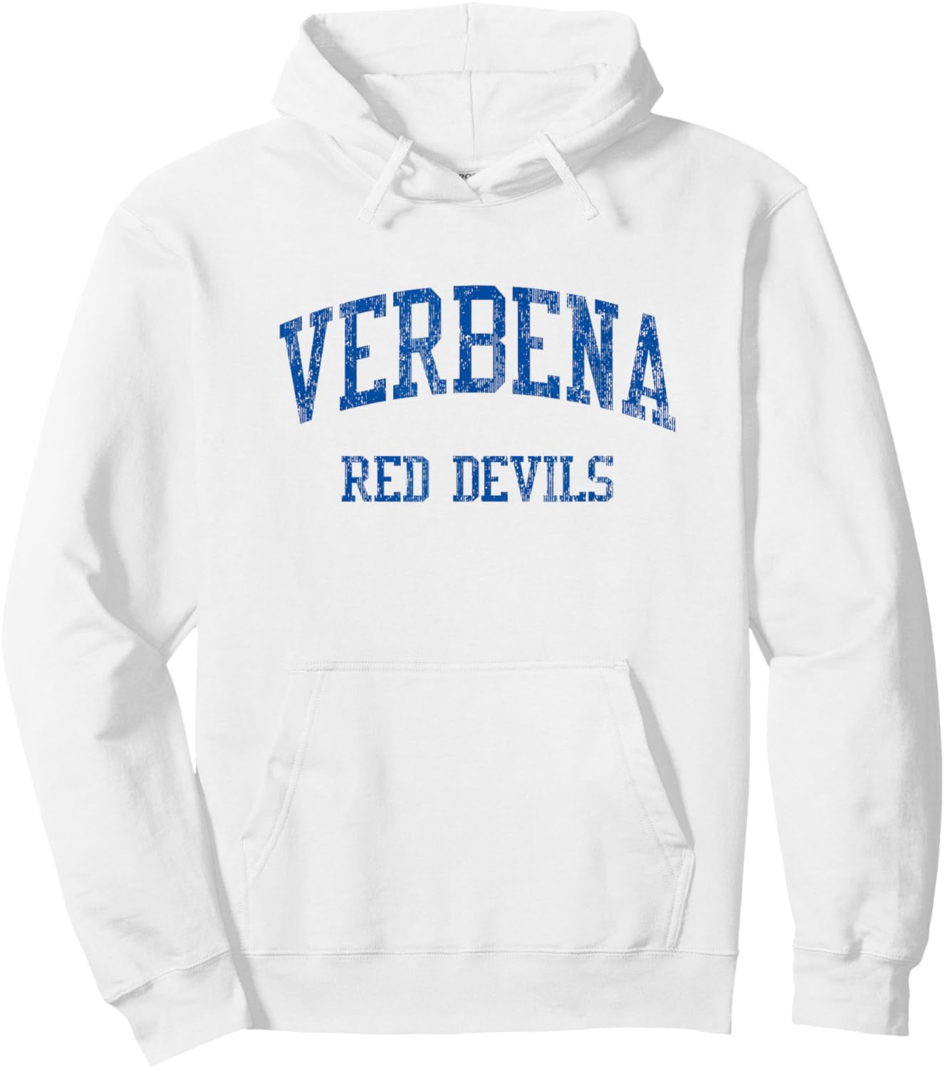 Verbena High School HS Verbena AL Vintage Sports Hoodie - Hoodie | White
