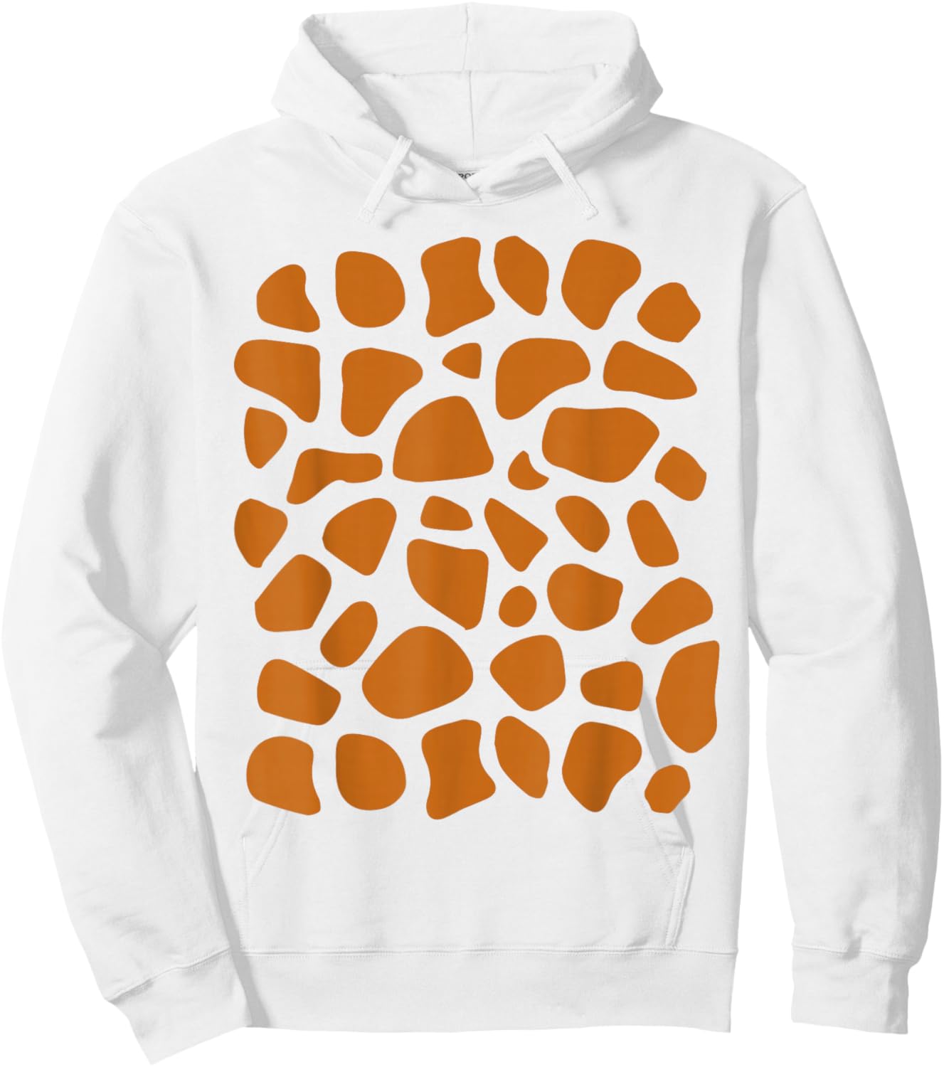 Giraffe Costume Giraffe Pattern Carnival Fancy Dress Hoodie - Hoodie | White