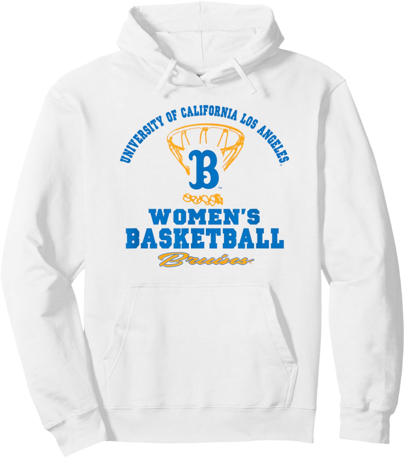 UCLA Bruins Women's Basketball Hype White Hoodie - Hoodie | White